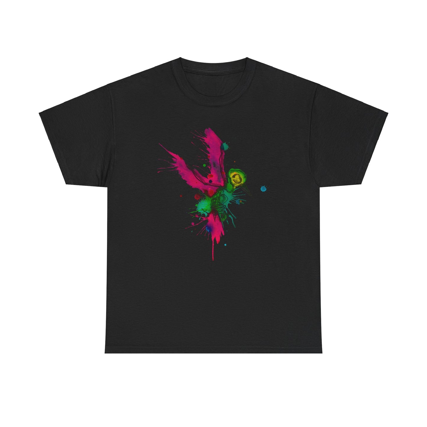 Watercolor Hummingbird Unisex Heavy Cotton Tee