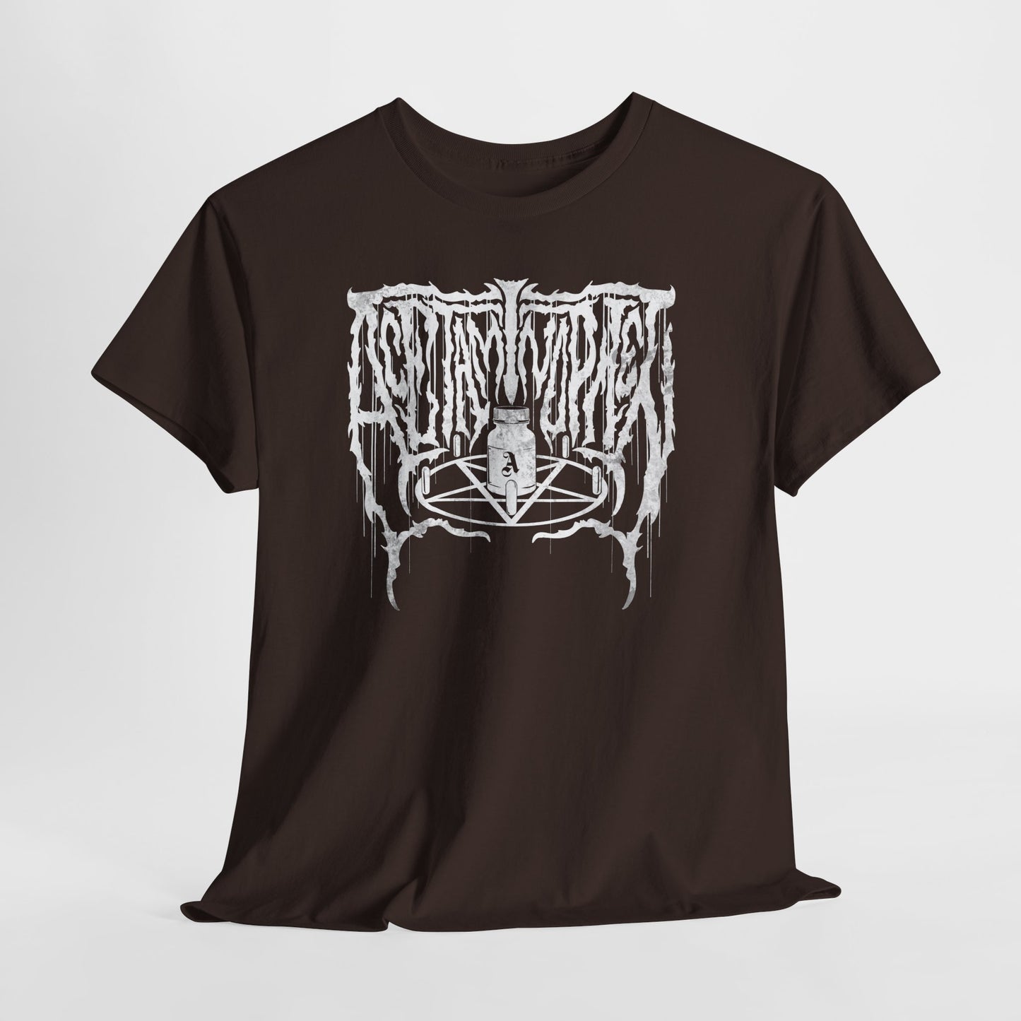 Acetaminophen Metal Unisex Heavy Cotton Tee