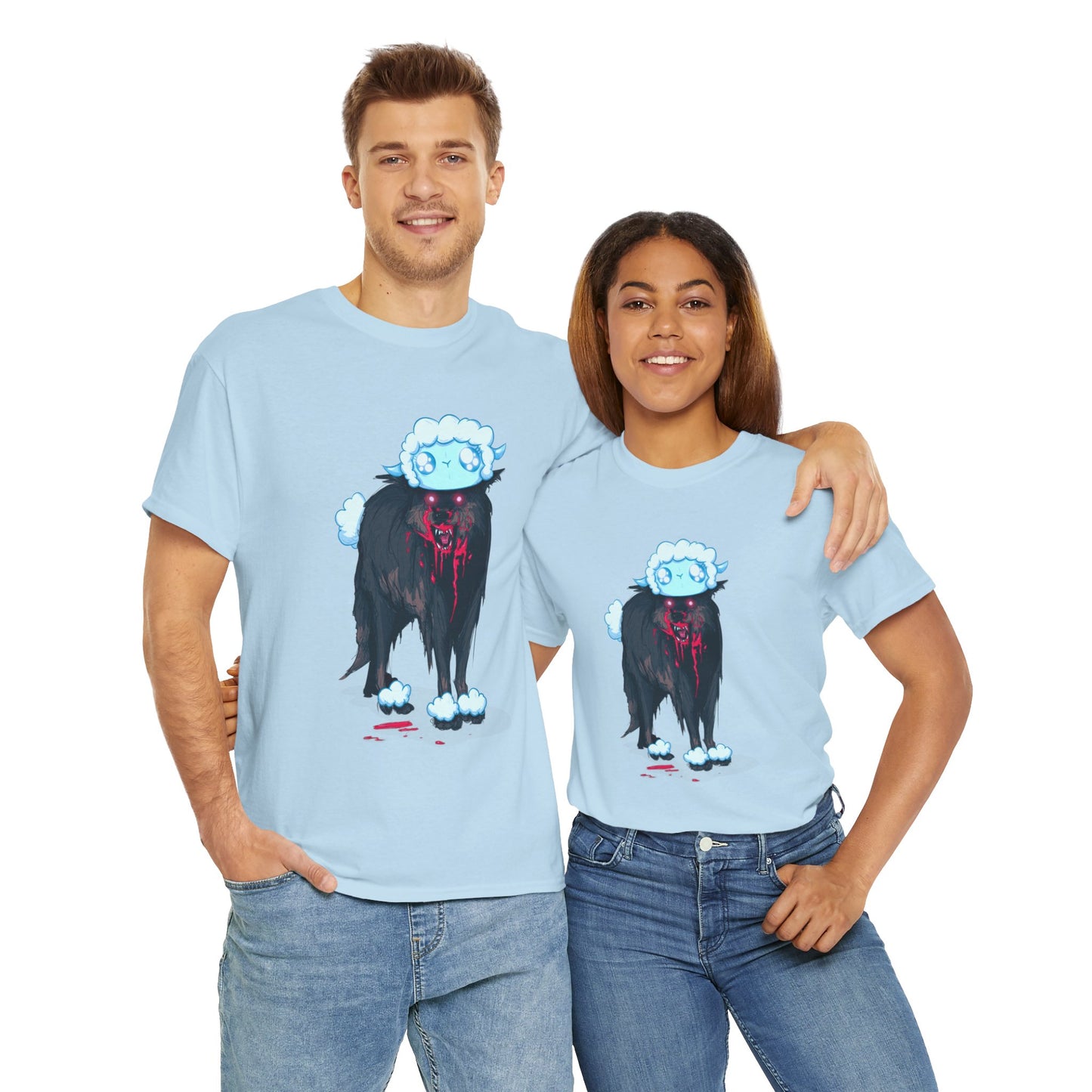 Wolf In Sheep's Clothing Unisex Heavy Cotton Tee