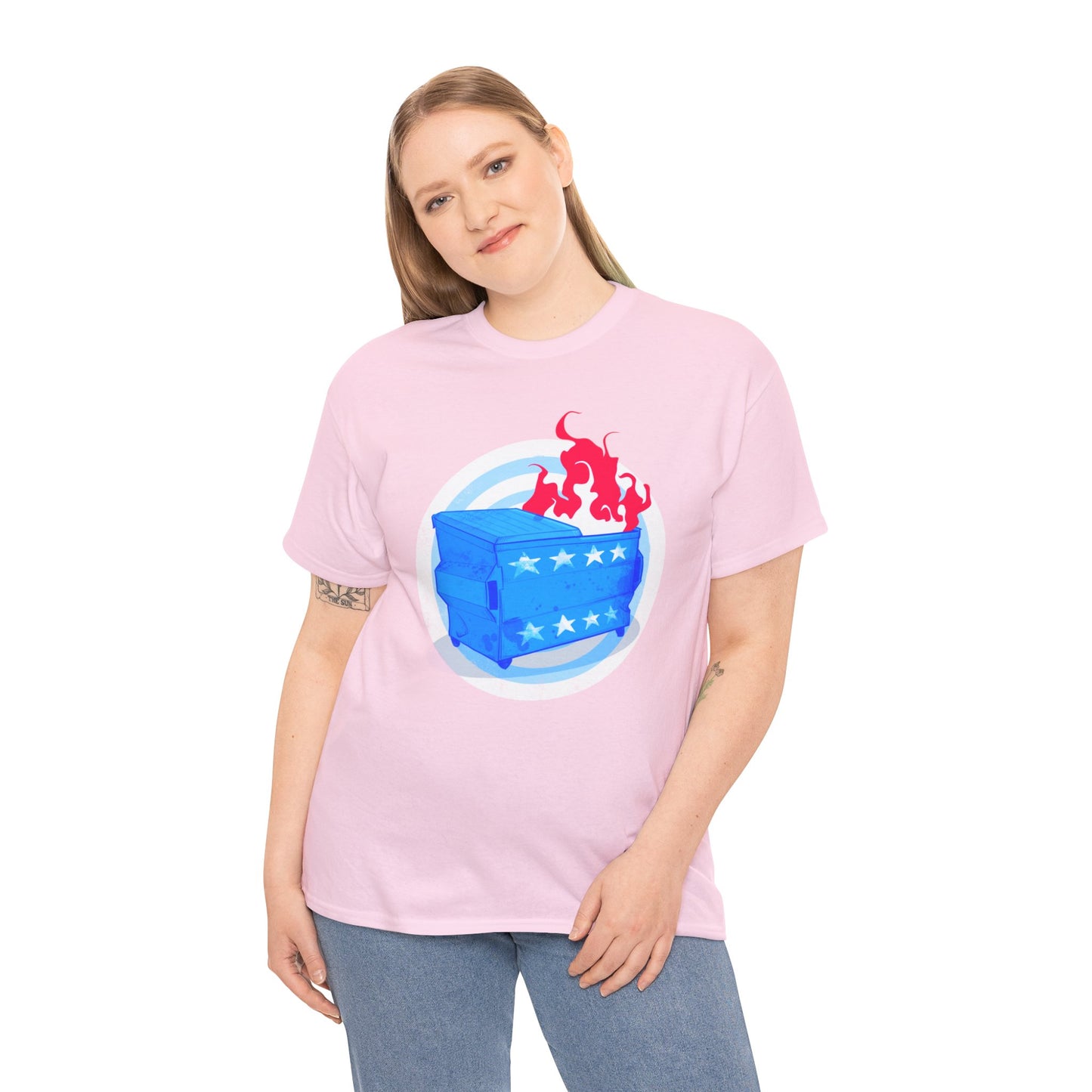 American Dumpster Firre Unisex Heavy Cotton Tee