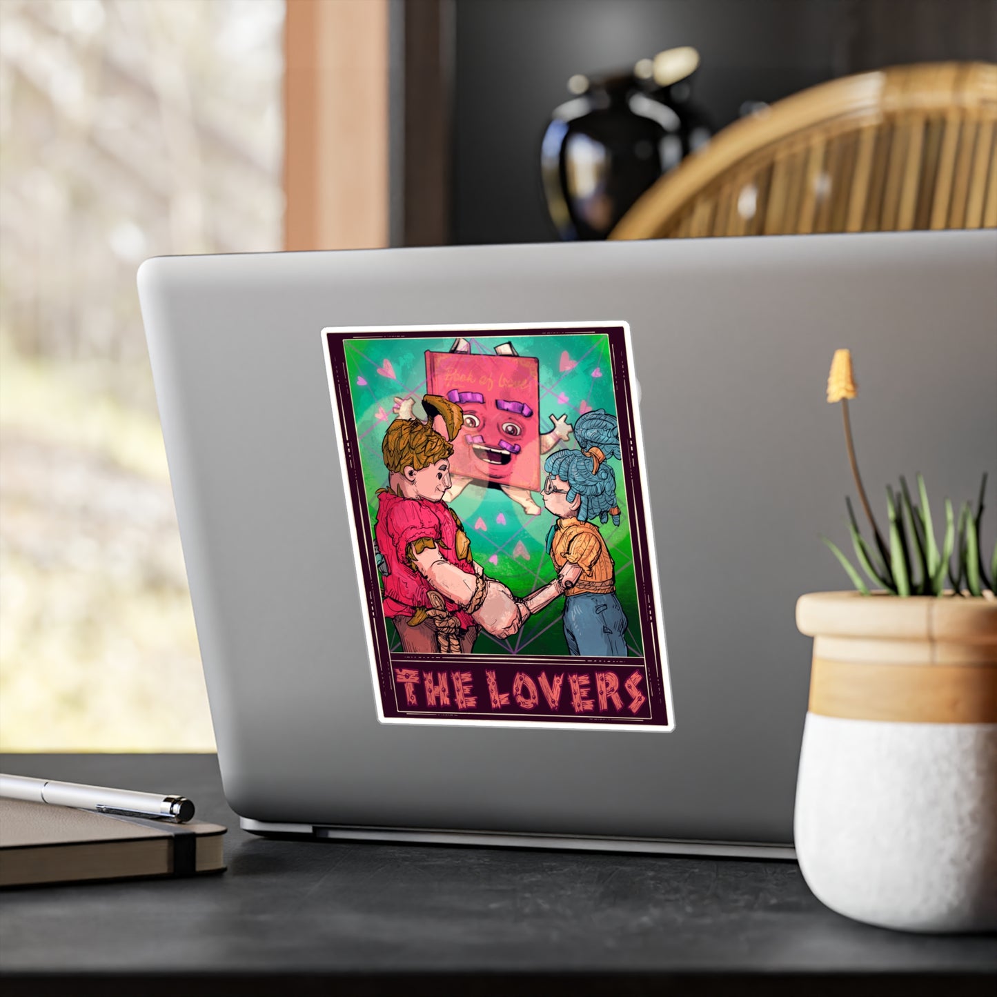 It Takes Lovers Kiss-Cut Vinyl Decal