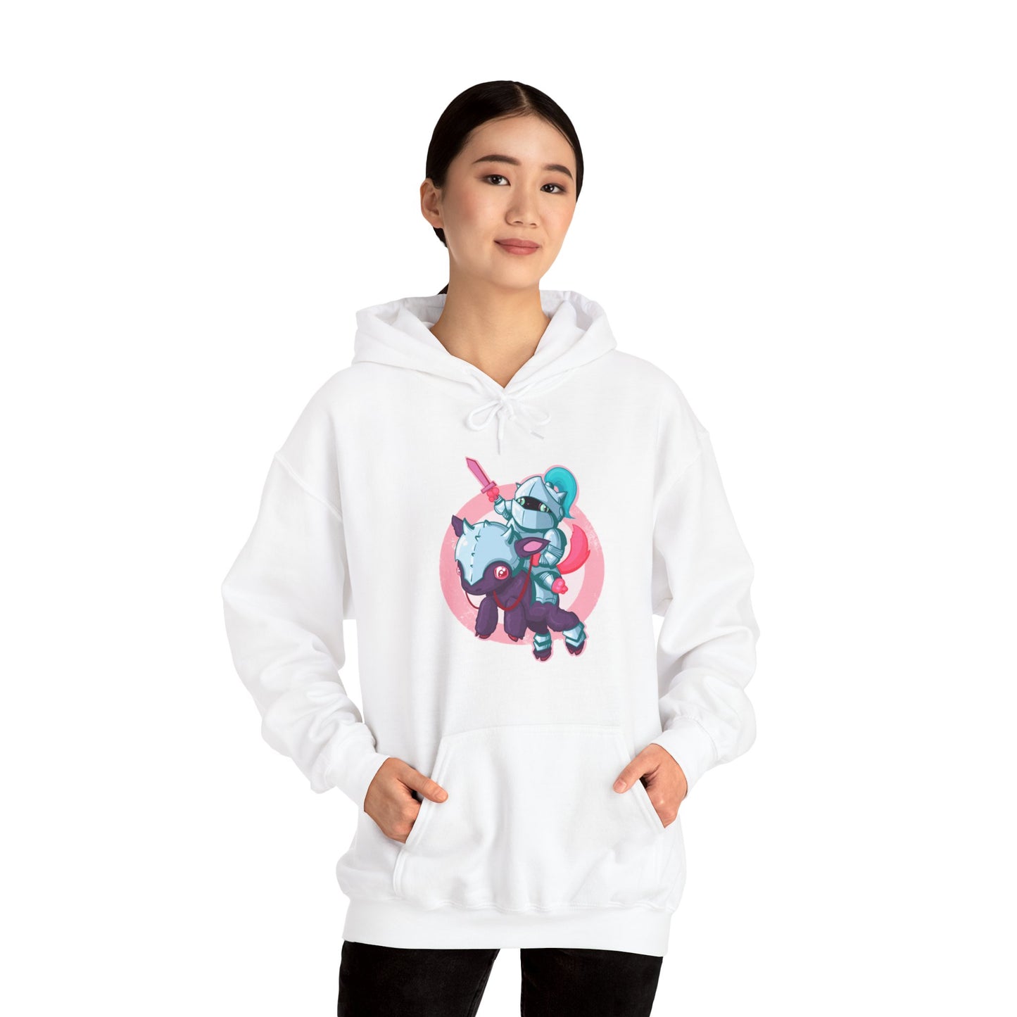 Knight In Shining Armor Unisex Heavy Blend Hooded Sweatshirt