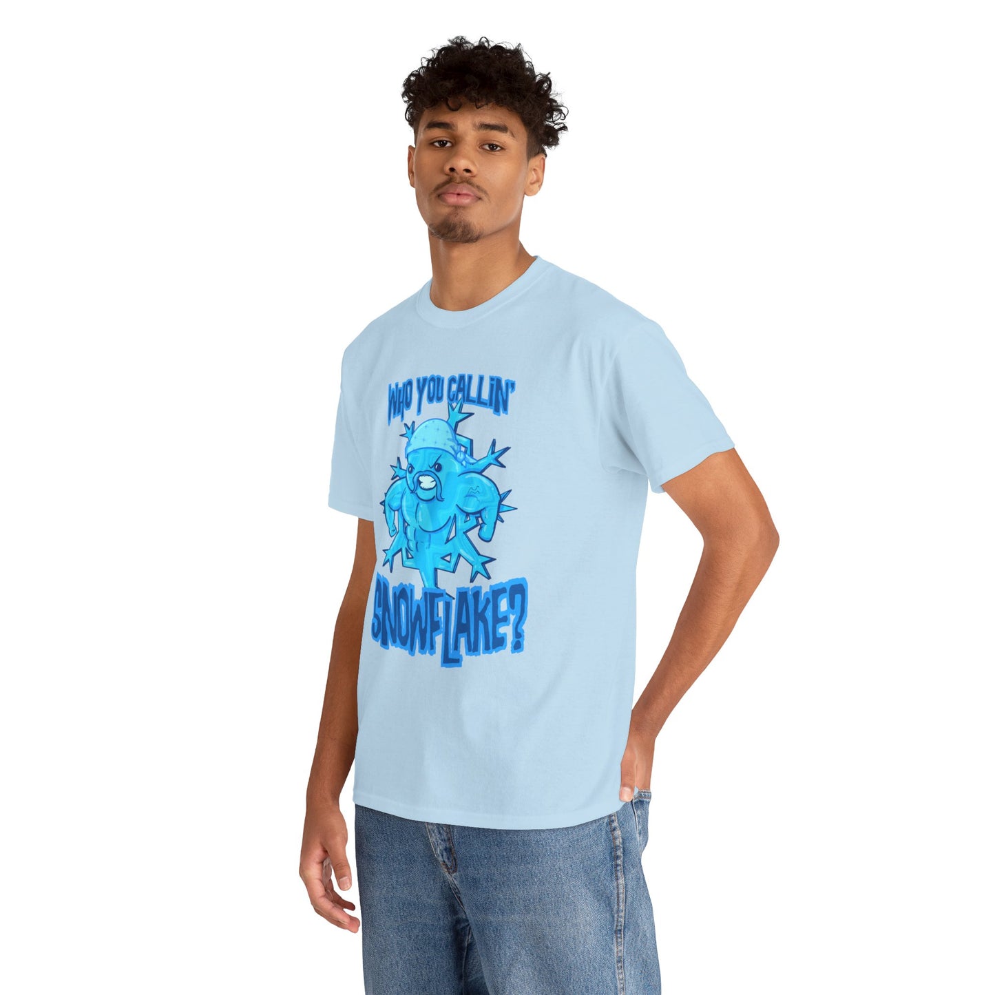 Tough Snowflake Unisex Heavy Cotton Tee