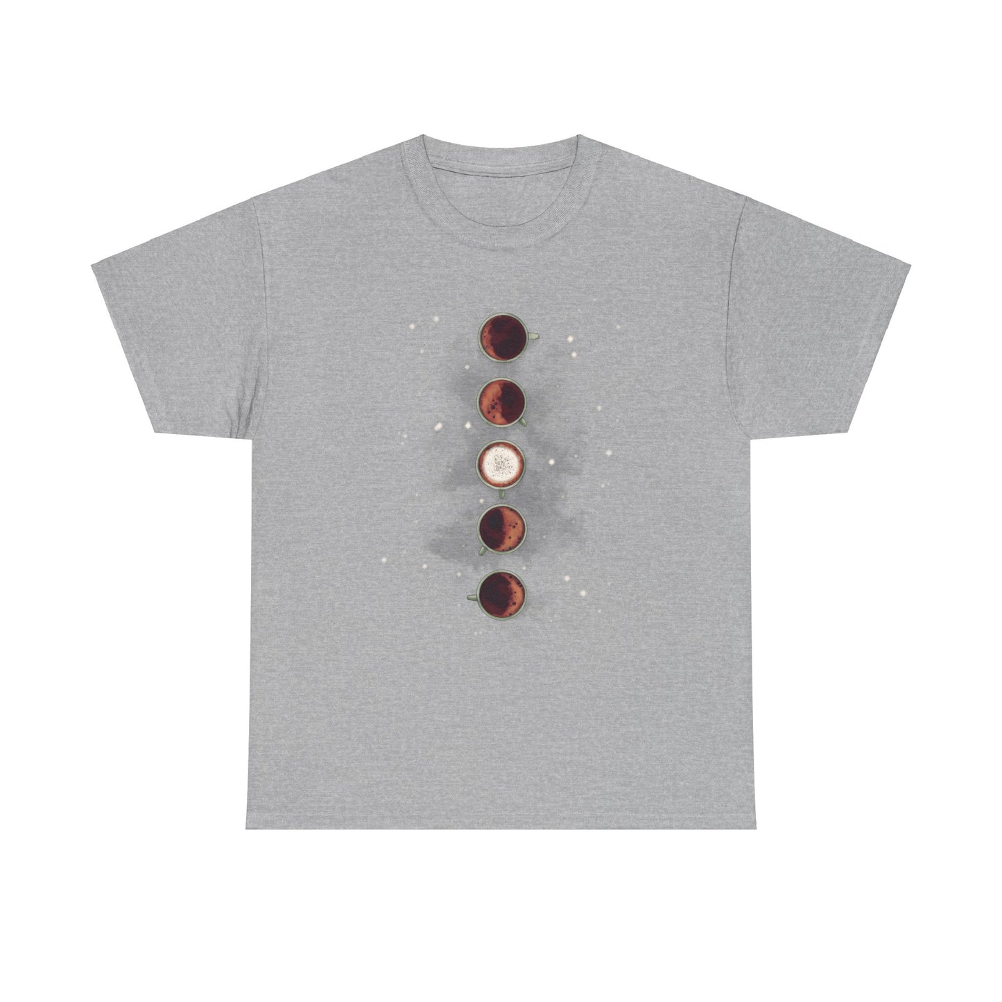 Lunar Coffee Unisex Heavy Cotton Tee