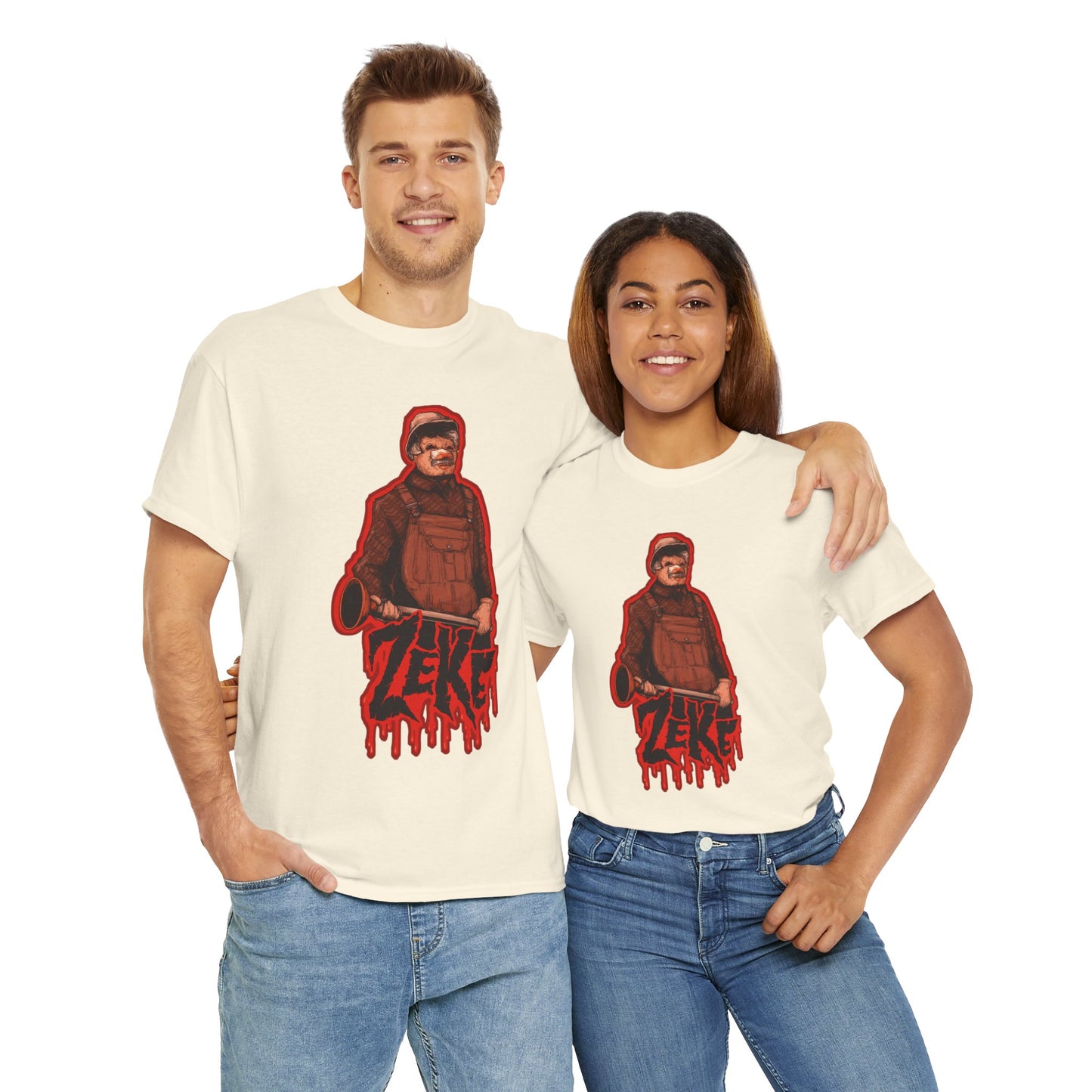 Zeke The Plumber Unisex Heavy Cotton Tee