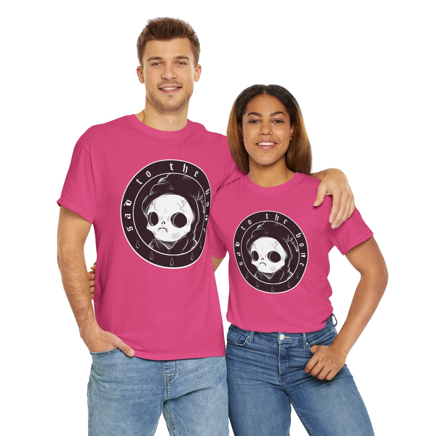 Sad To The Bone Unisex Heavy Cotton Tee