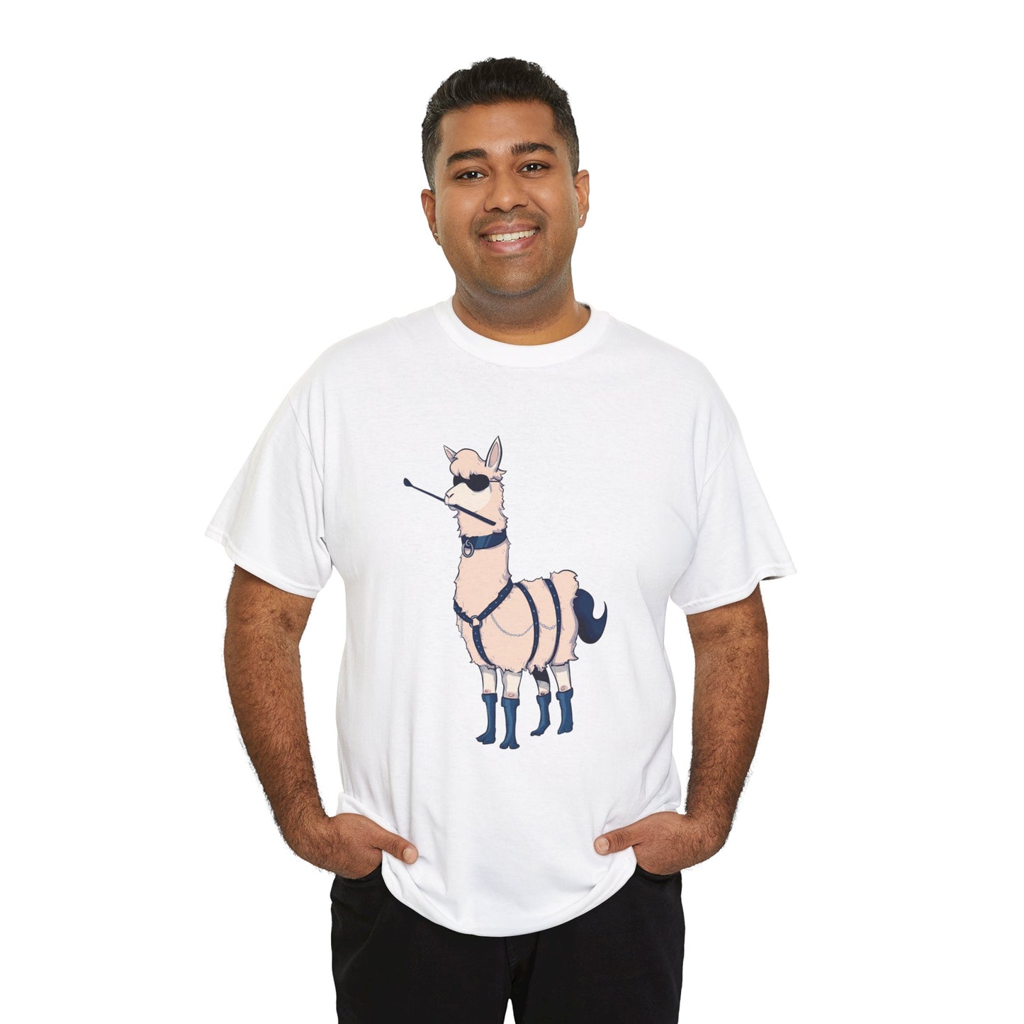 Party Llama Unisex Heavy Cotton Tee