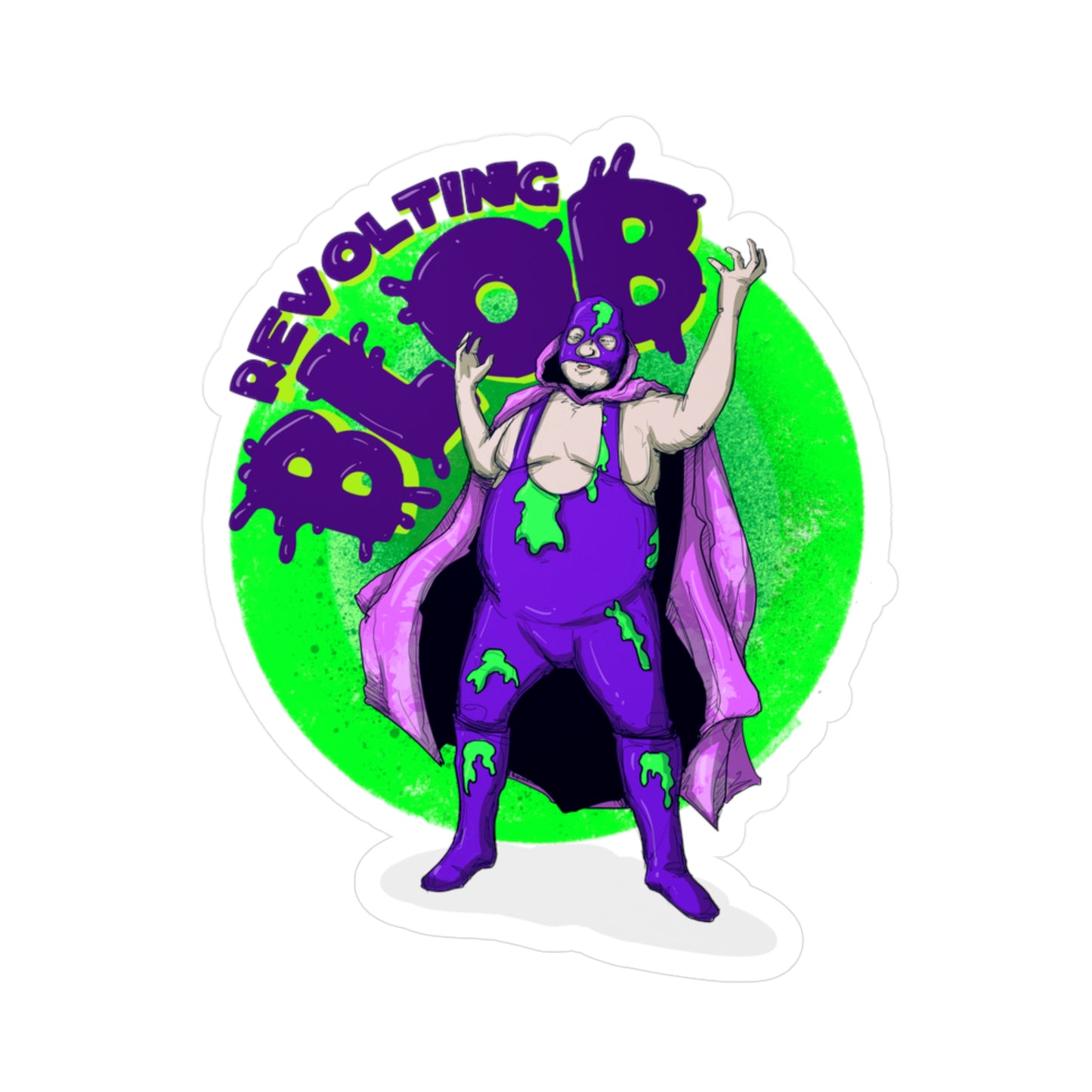 Revolting Blob Kiss-Cut Vinyl Decal
