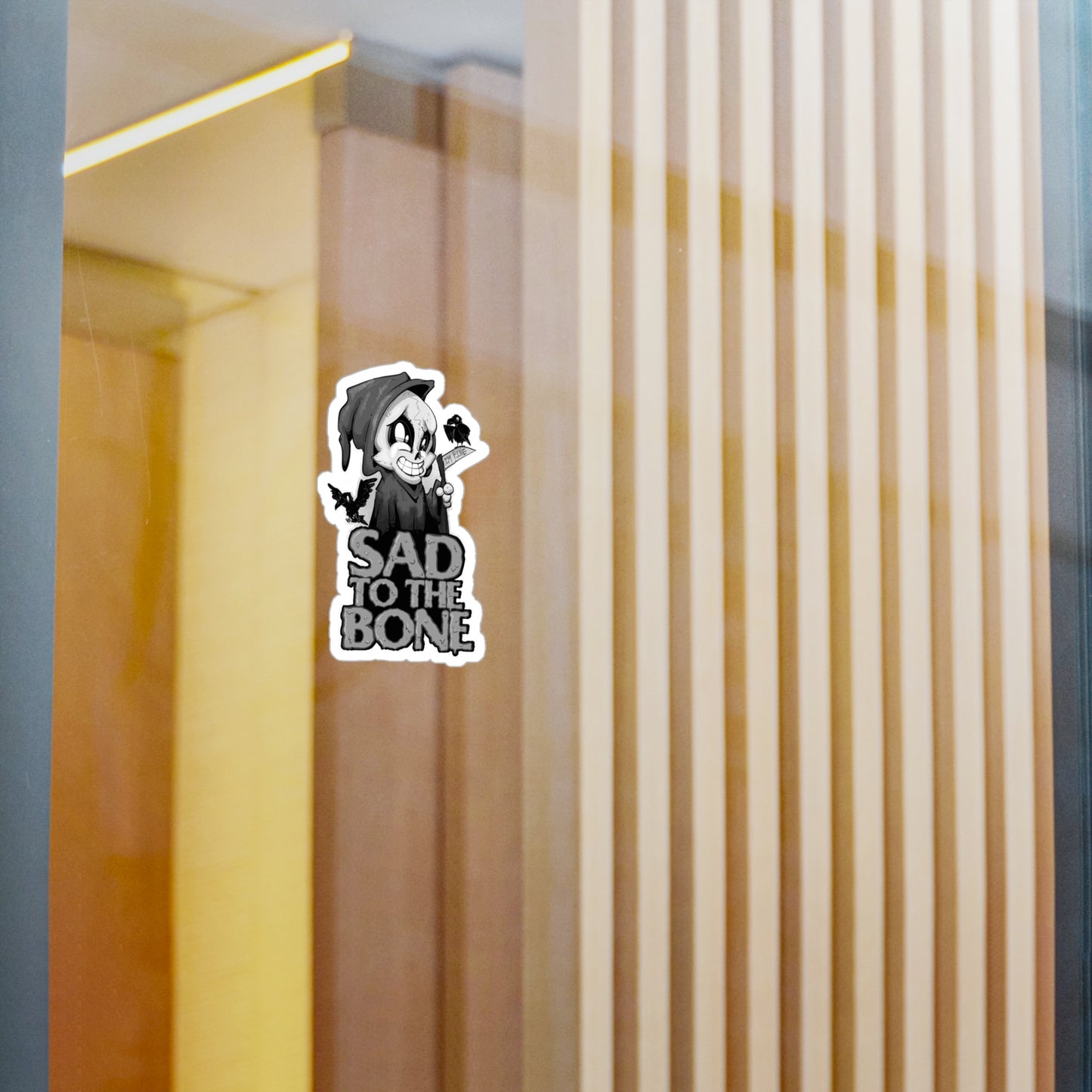 Sad To The Bone II Kiss-Cut Vinyl Decal