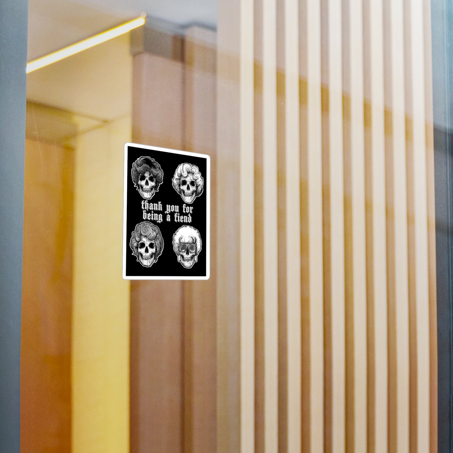 Gold Ghouls Kiss-Cut Vinyl Decal