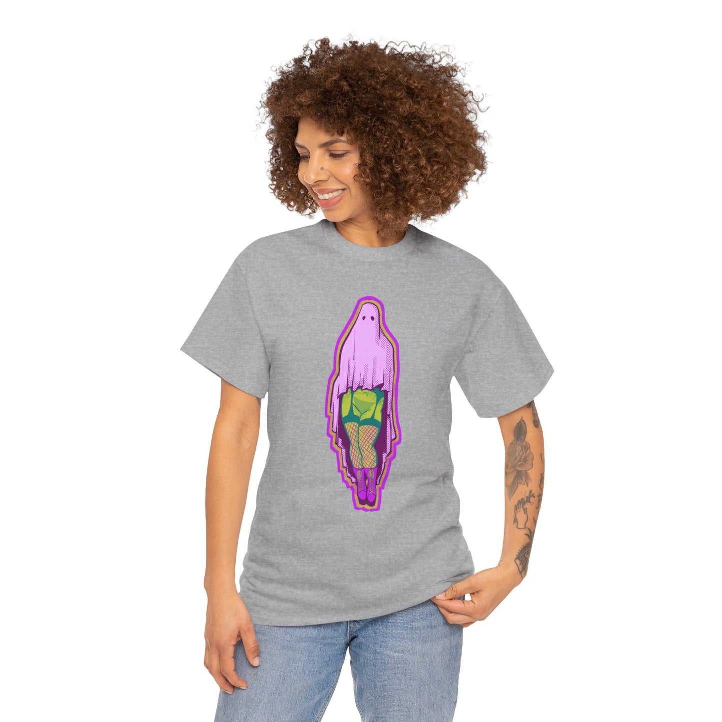 Sexy Ghost Unisex Heavy Cotton Tee