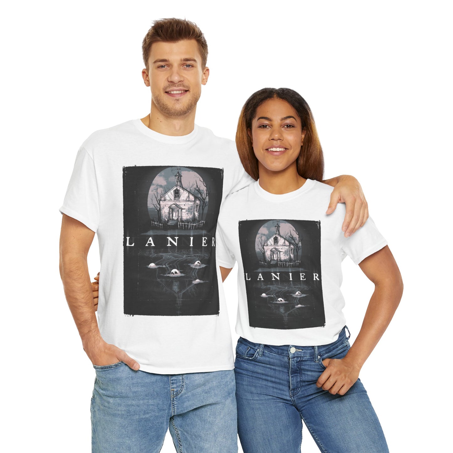 Lake Lanier Unisex Heavy Cotton Tee
