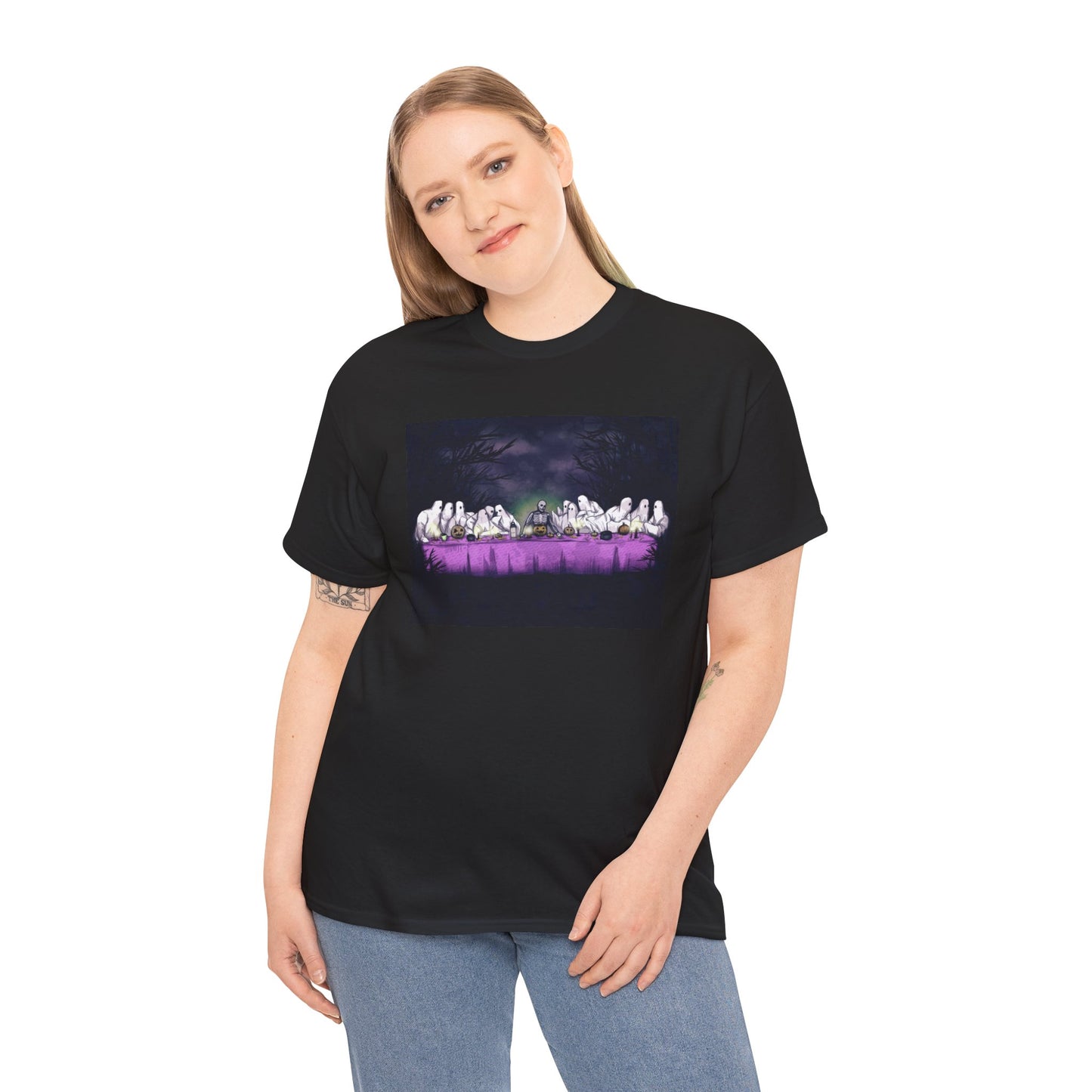Spooky Supper Unisex Heavy Cotton Tee
