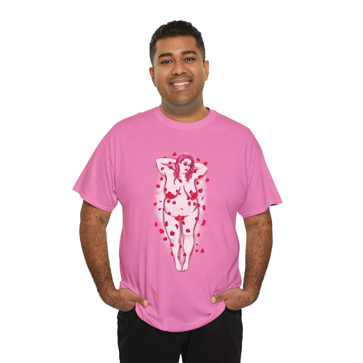 Stretch Heart Unisex Heavy Cotton Tee