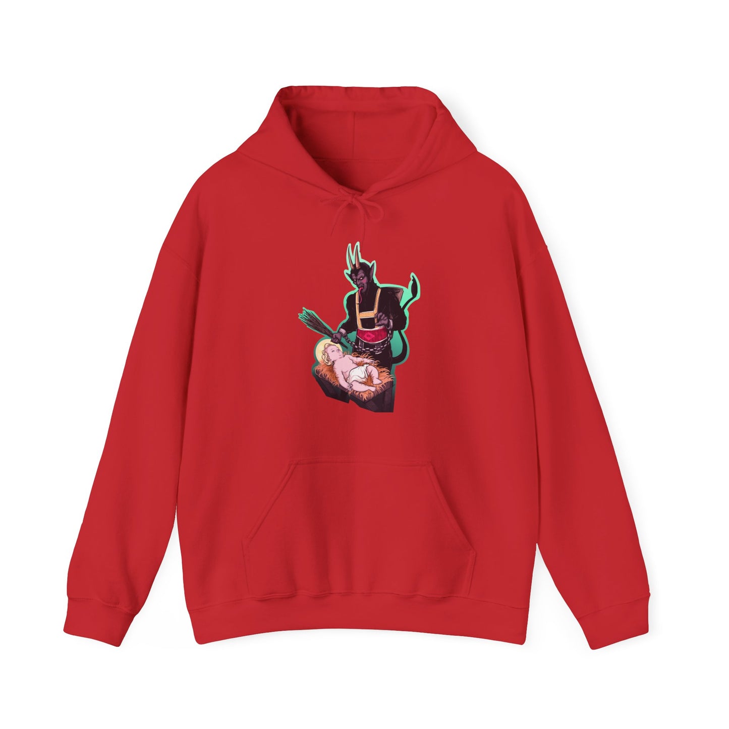 The First Krampus Unisex Heavy Blend Hooded Sweatshirt