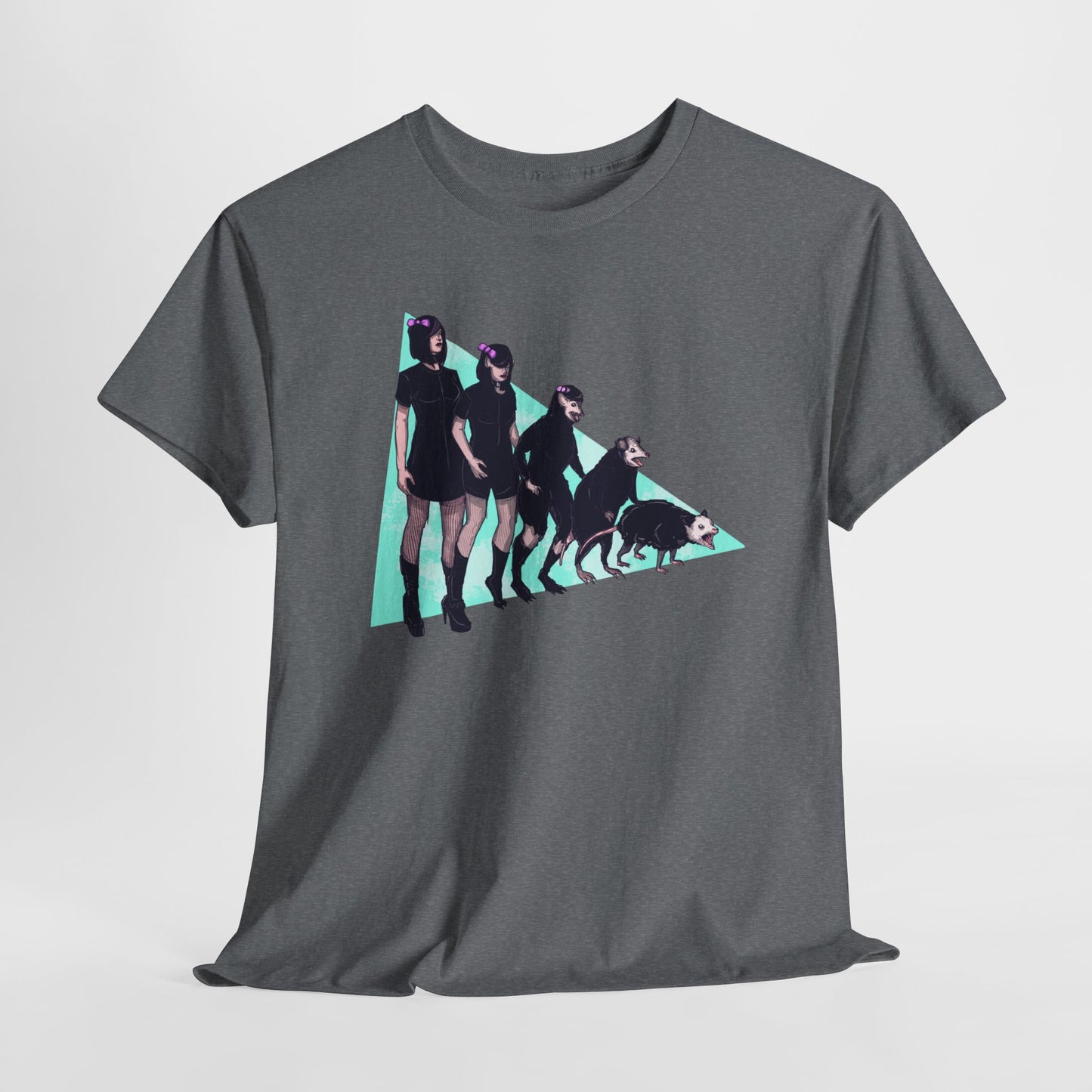 Opossum Girl Unisex Heavy Cotton Tee