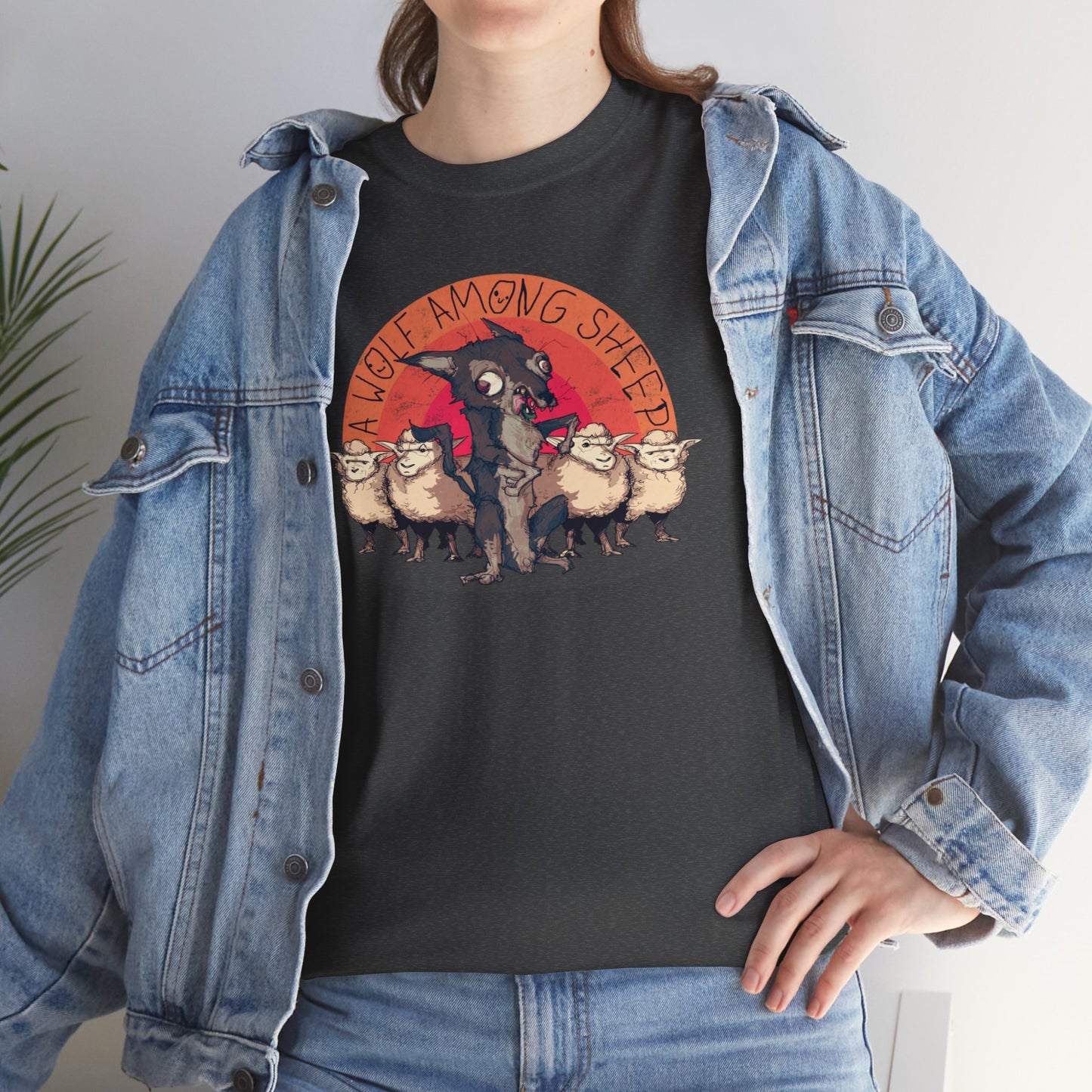 A Wolf Among Sheep Unisex Heavy Cotton Tee