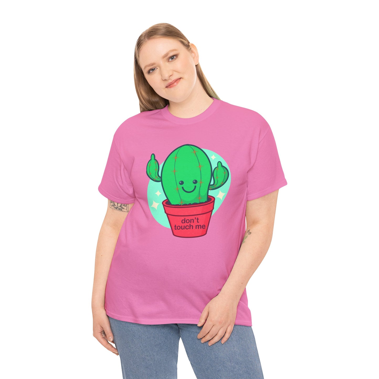 Don't Touch Me Unisex Heavy Cotton Tee