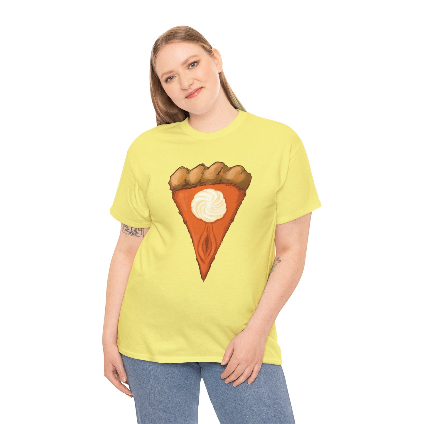 Pumpkin Pie Unisex Heavy Cotton Tee