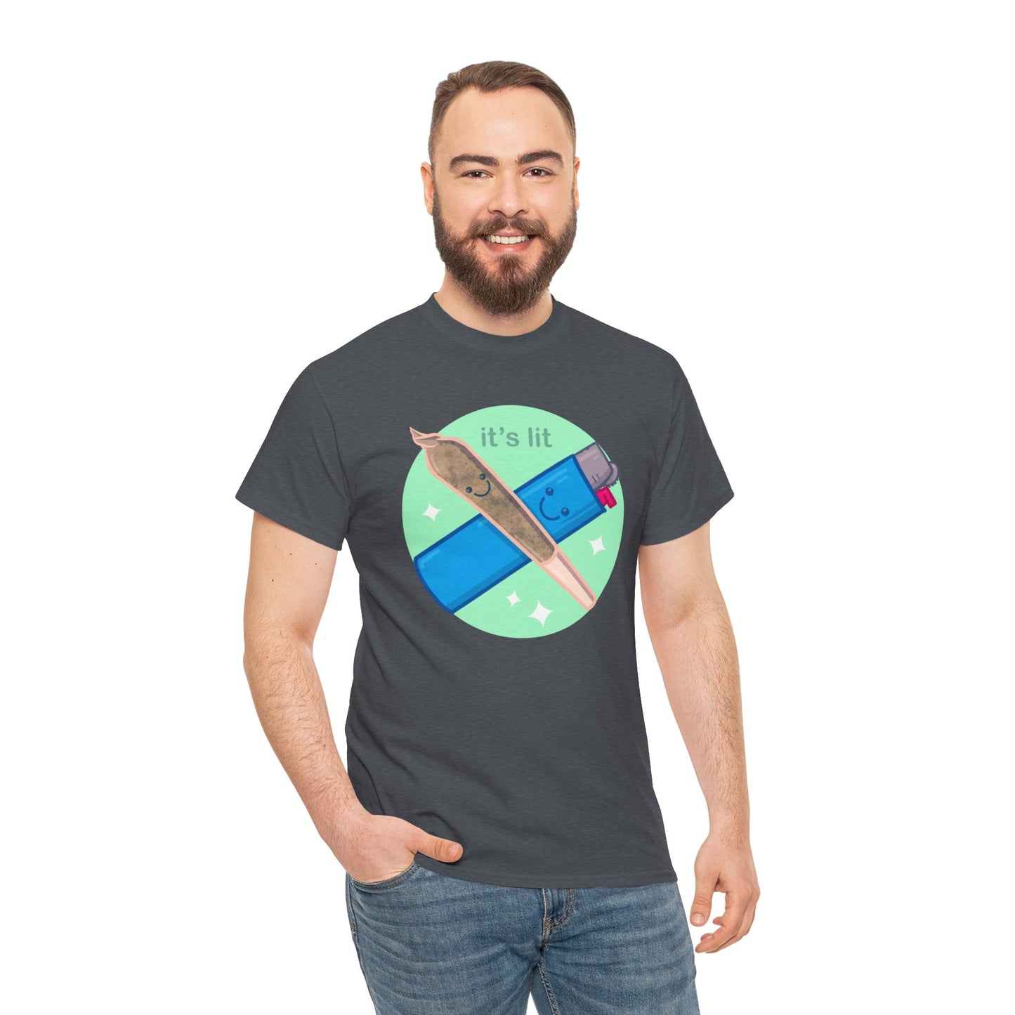 It's Lit Unisex Heavy Cotton Tee