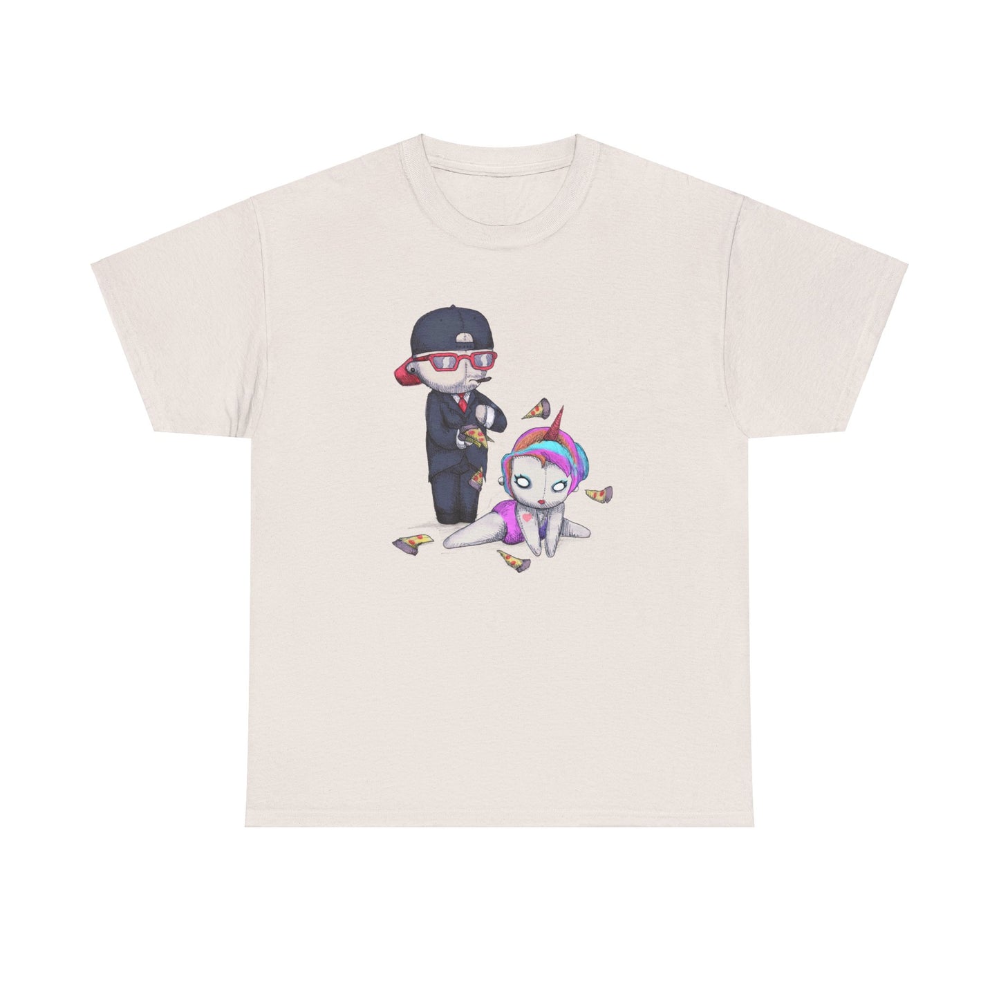 Unicorn Stripper Unisex Heavy Cotton Tee