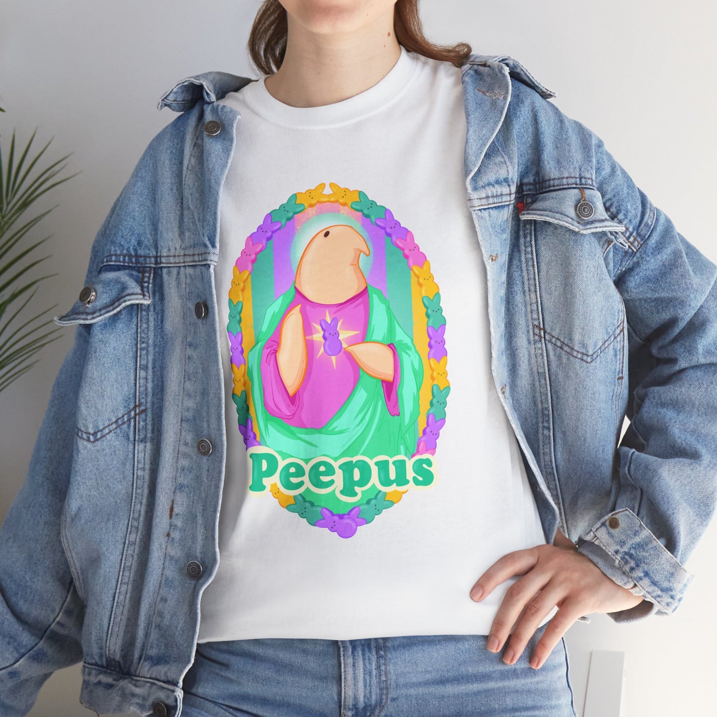 Peepus Unisex Heavy Cotton Tee