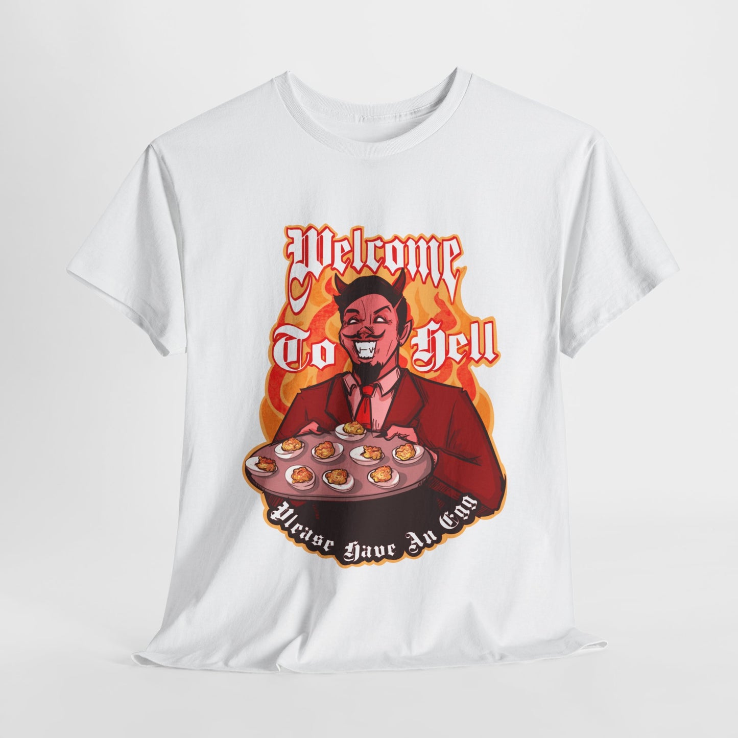Deviled Eggs Unisex Heavy Cotton Tee