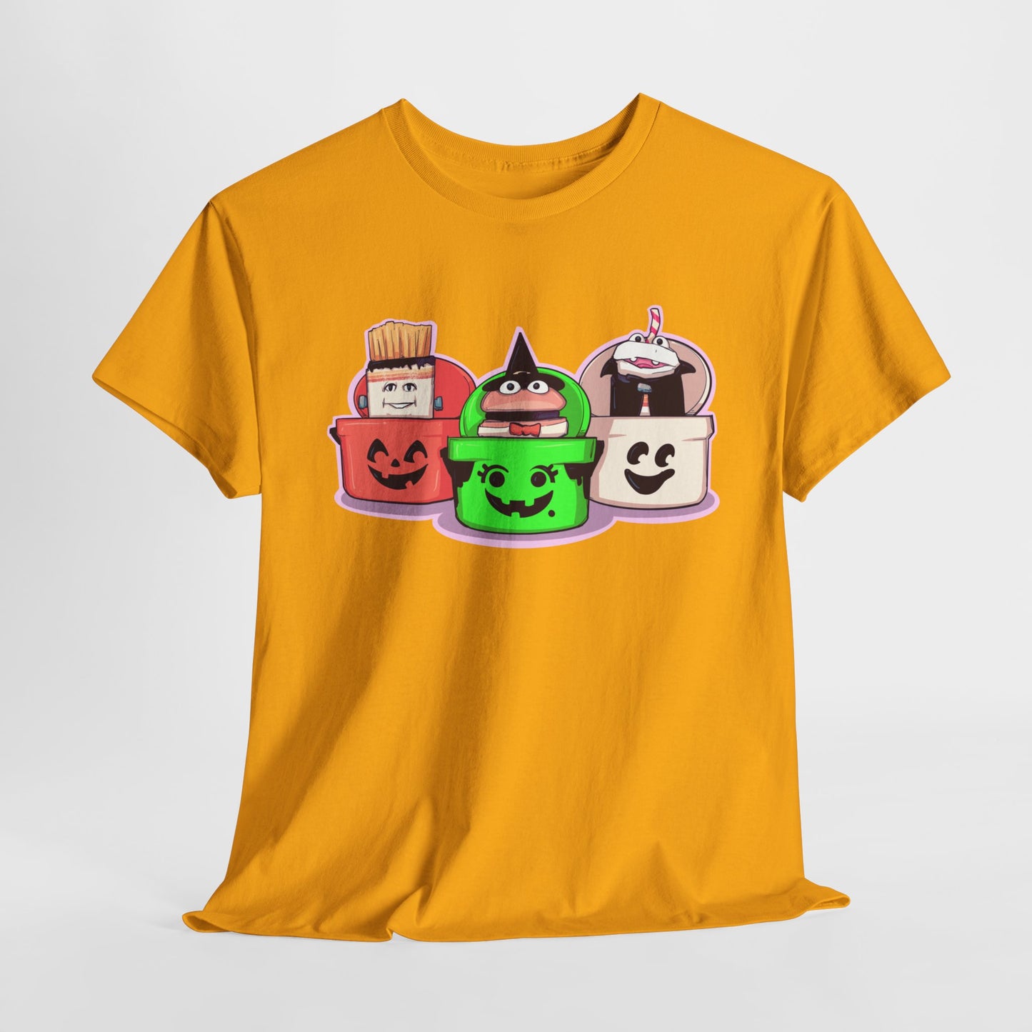 Spooky Fast Food Unisex Heavy Cotton Tee