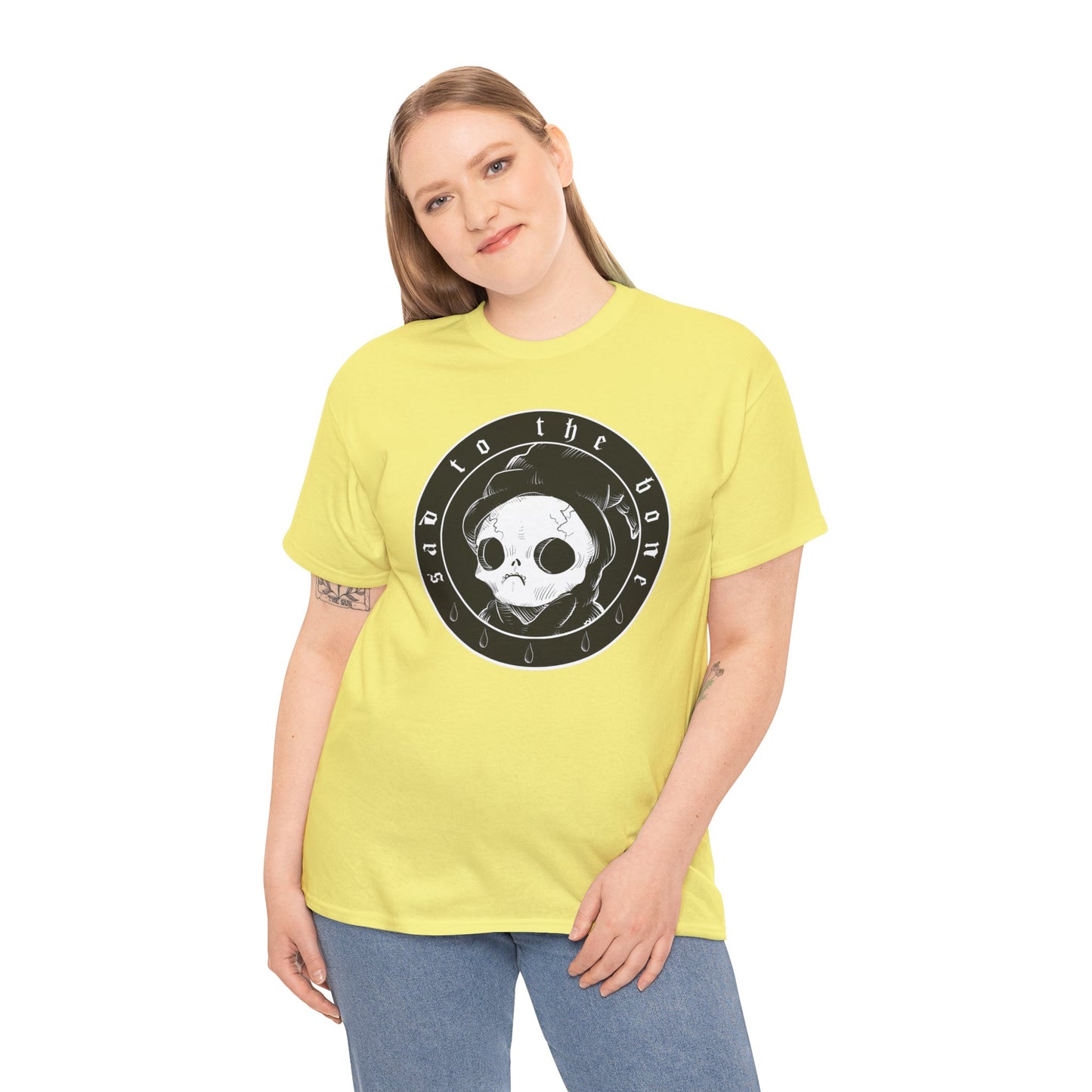 Sad To The Bone Unisex Heavy Cotton Tee