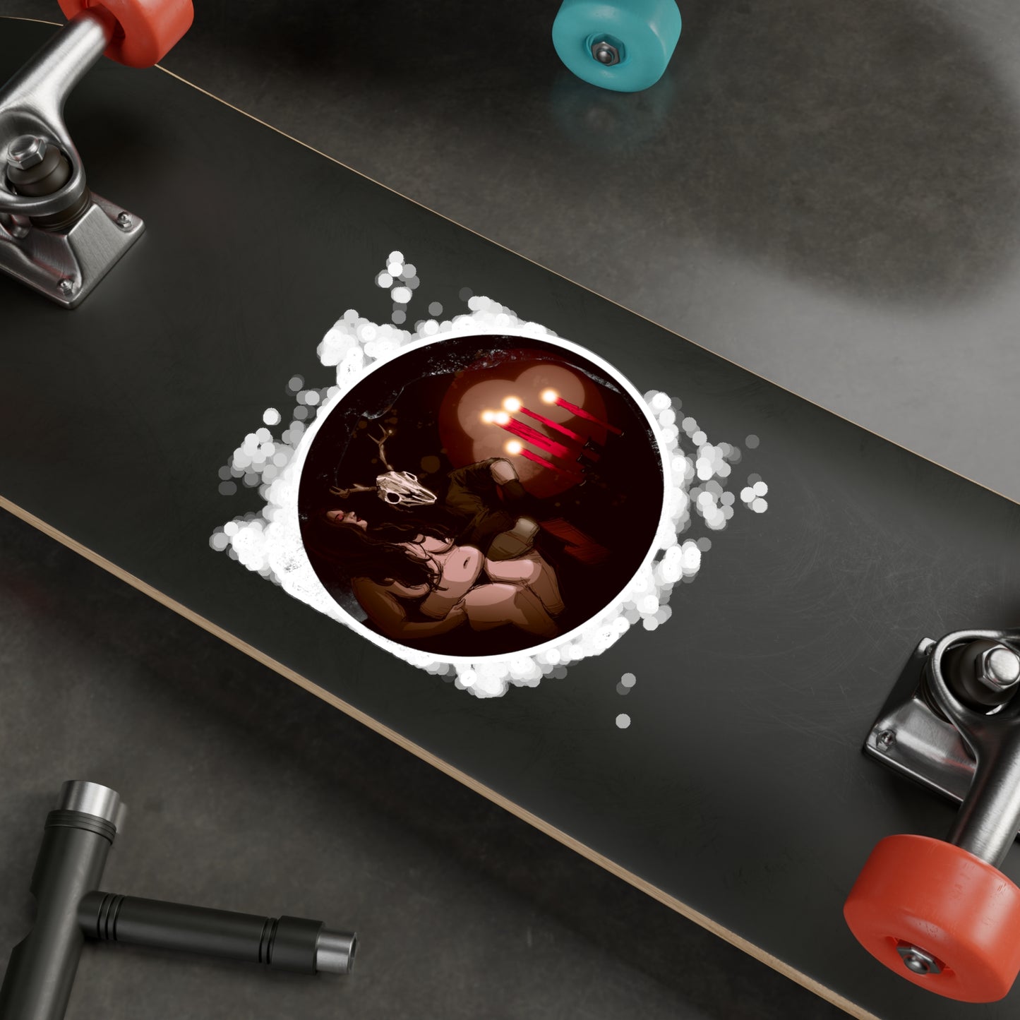 Deer Daddy Series 9: Candlelight Kiss-Cut Vinyl Decal