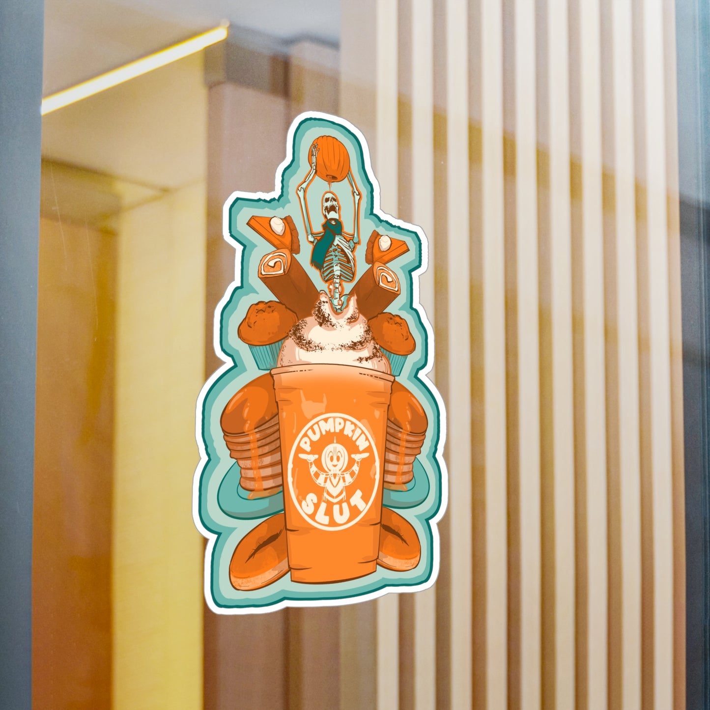 Pumpkin Slut Kiss-Cut Vinyl Decal