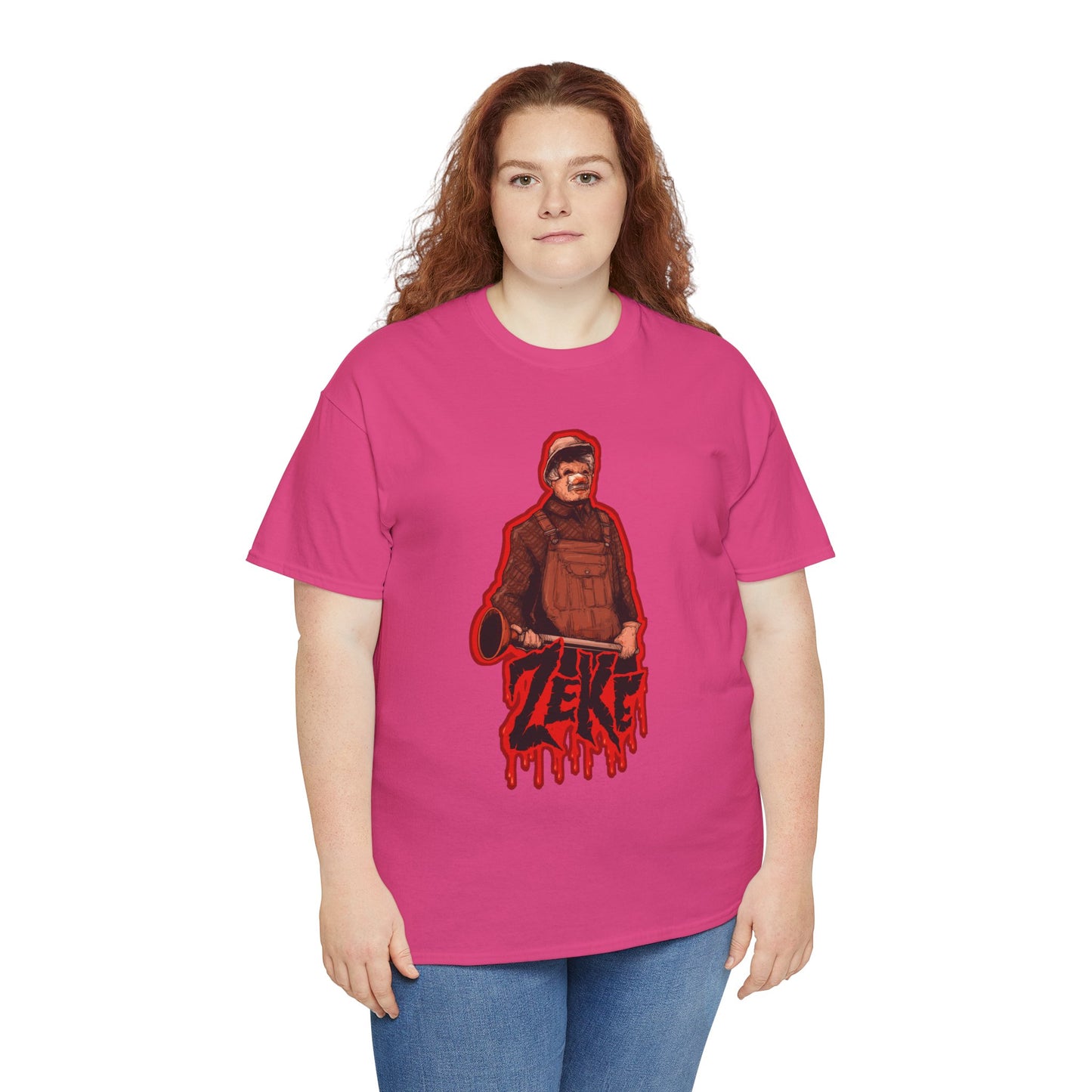 Zeke The Plumber Unisex Heavy Cotton Tee