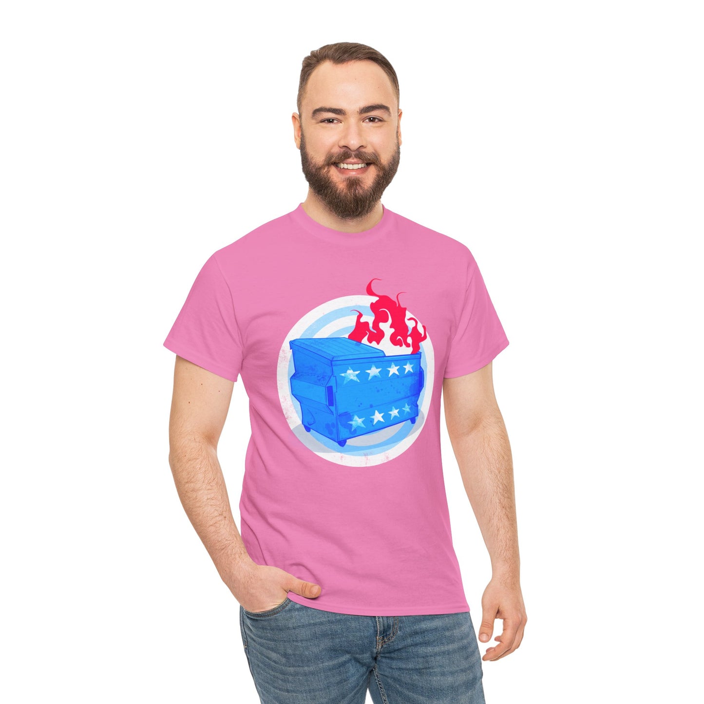 American Dumpster Firre Unisex Heavy Cotton Tee