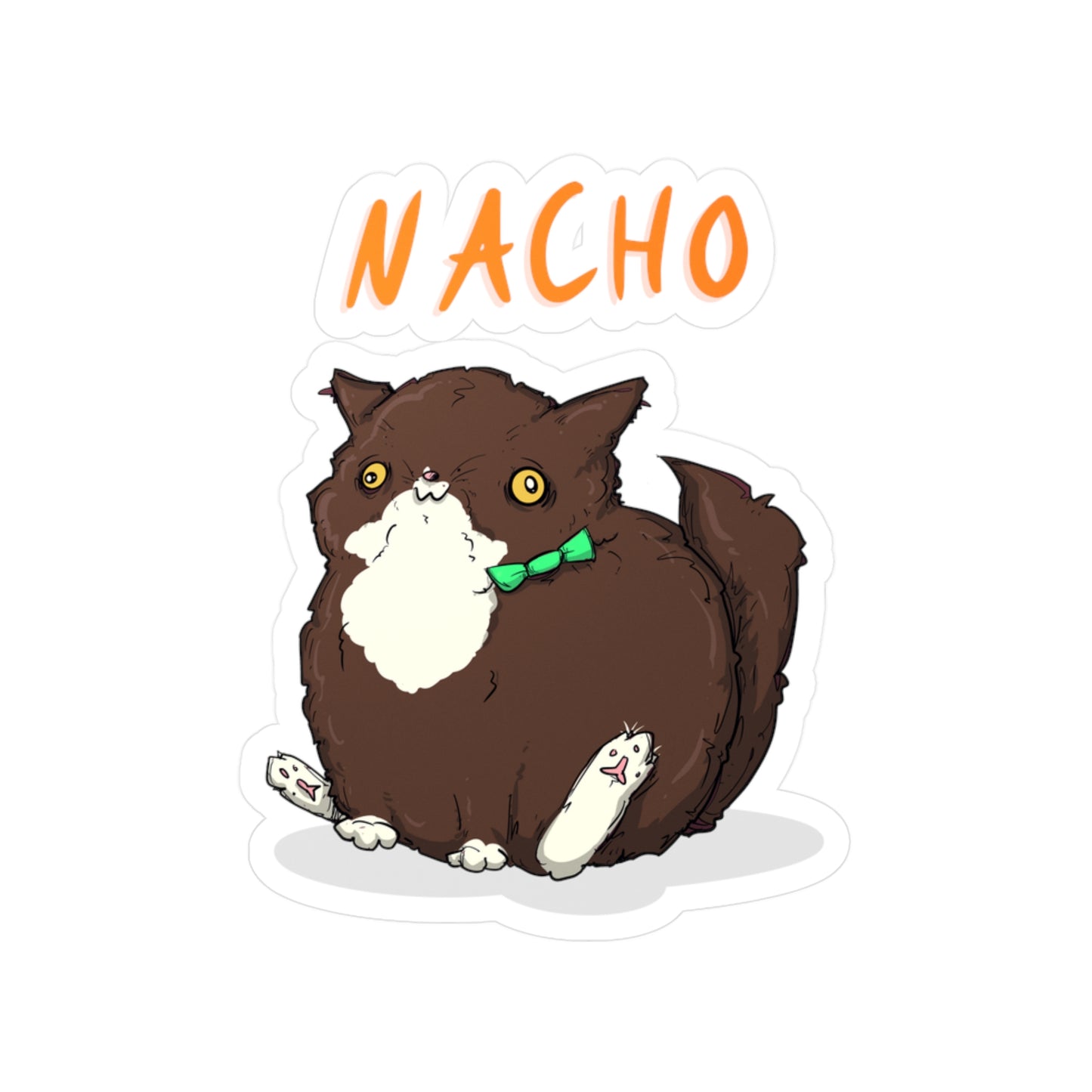 Nacho The Cat Kiss-Cut Vinyl Decal