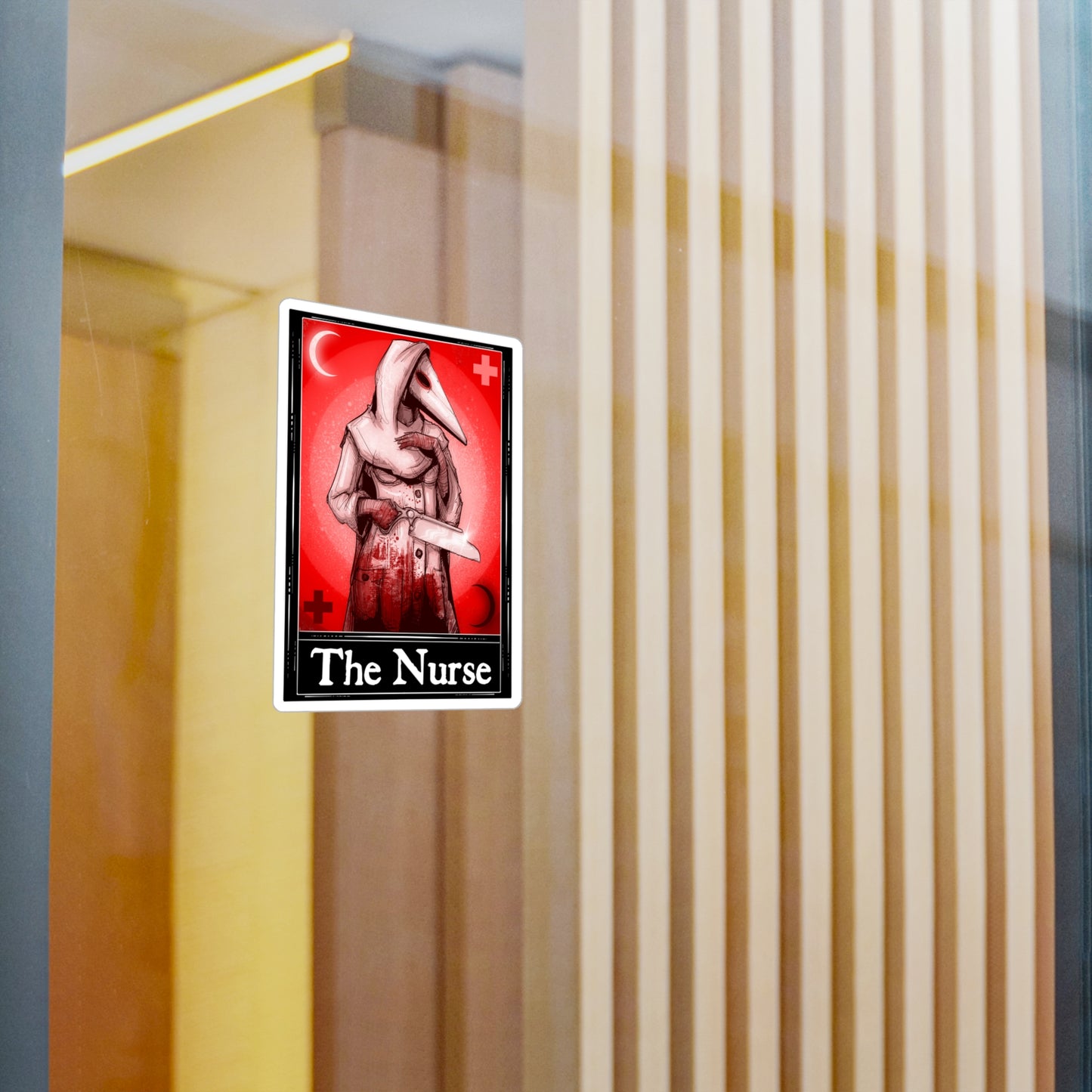 The Nurse Tarot Kiss-Cut Vinyl Decal