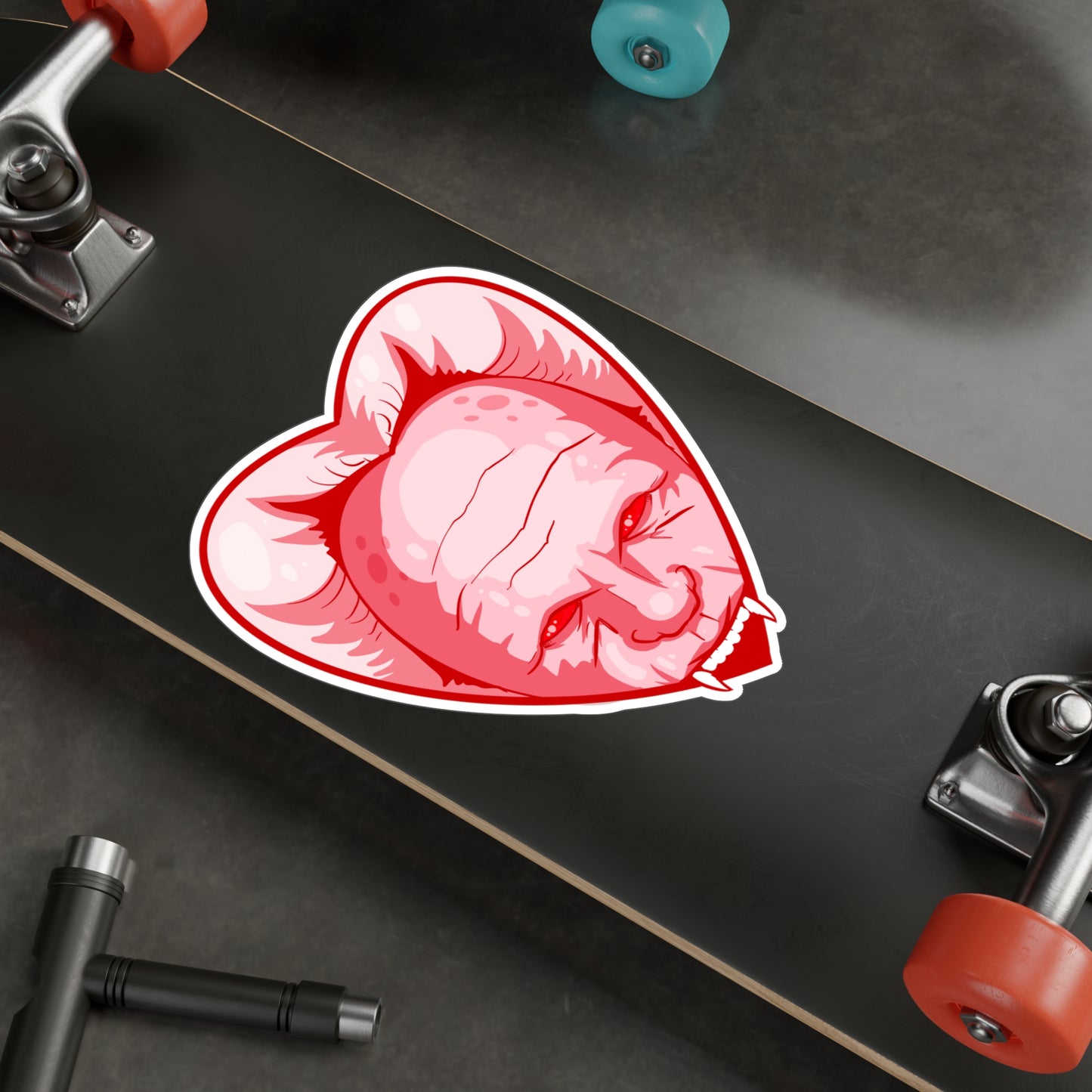 Love at First Bite Kiss-Cut Vinyl Decal