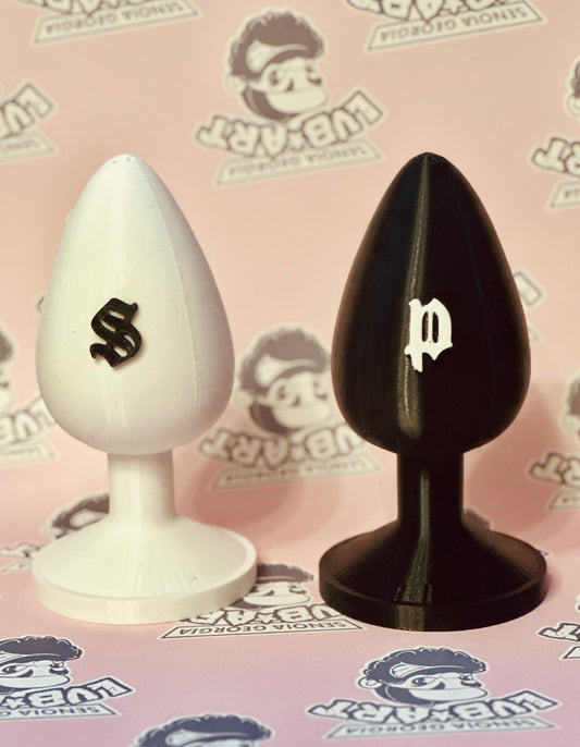 Butt Plug 3D Printed Salt & Pepper Shakers