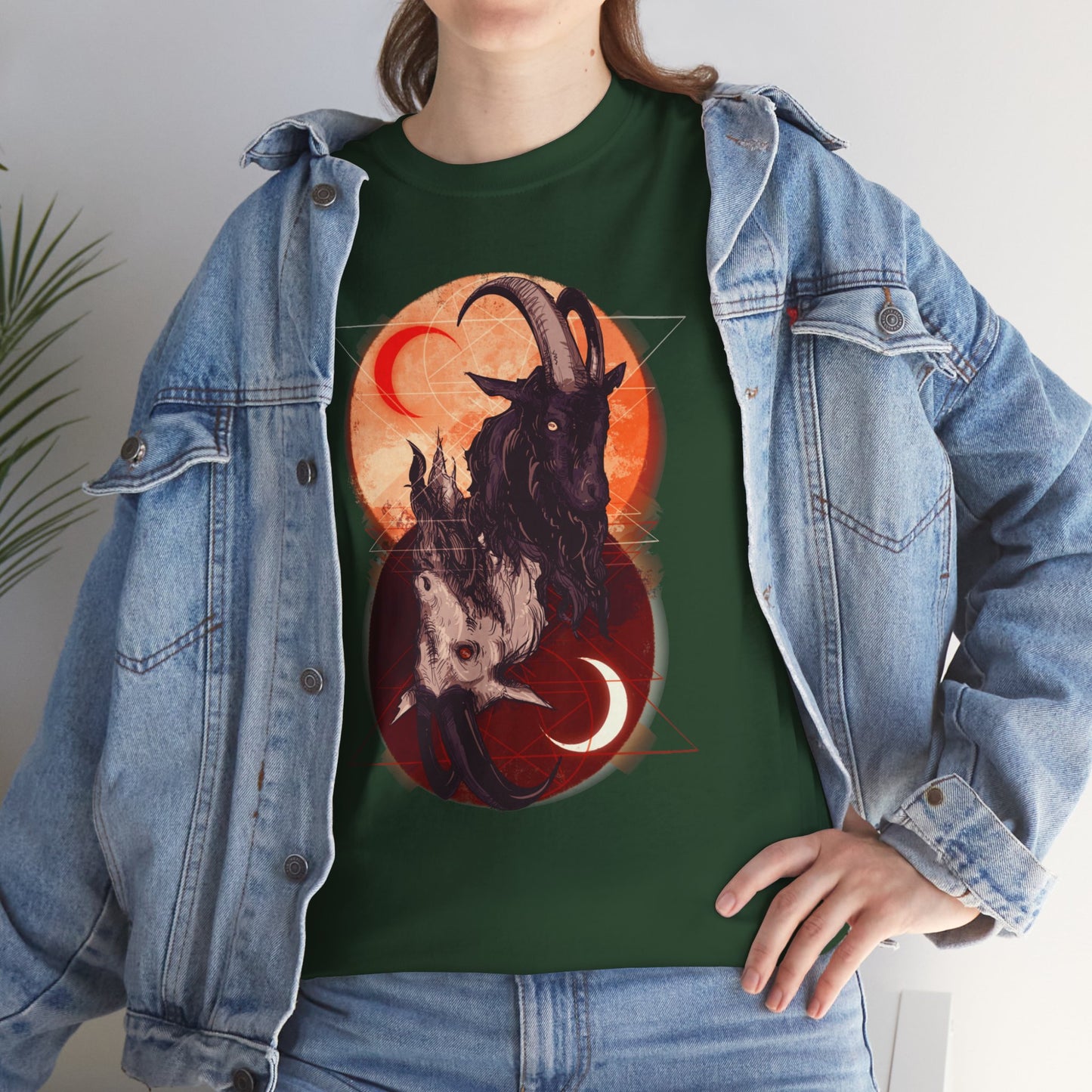 As Above So Below V Unisex Heavy Cotton Tee