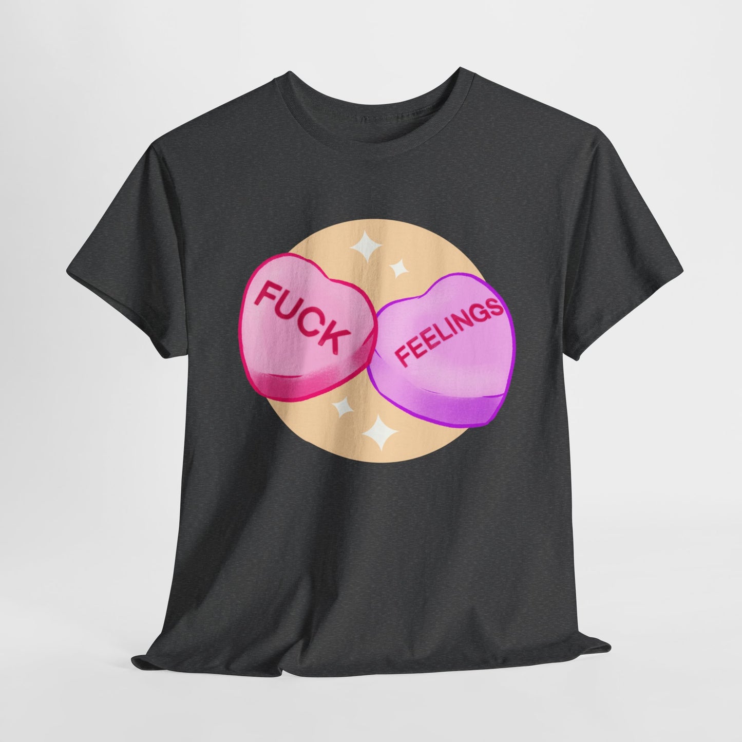 Fuck Feelings Unisex Heavy Cotton Tee