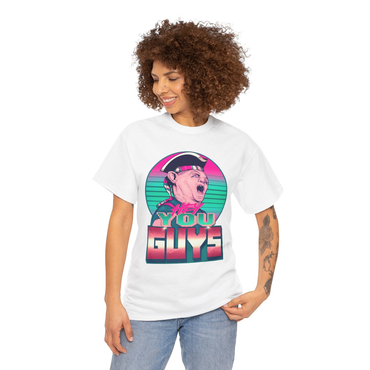 Hey You Guys Unisex Heavy Cotton Tee