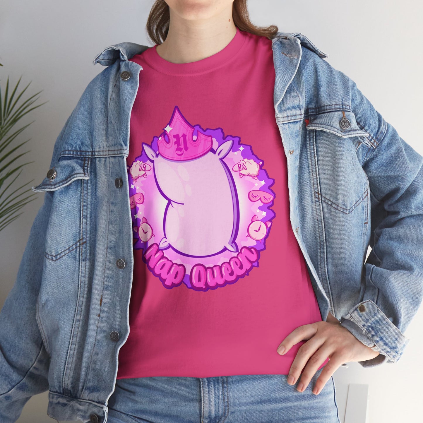 Nap Queen Unisex Heavy Cotton Tee