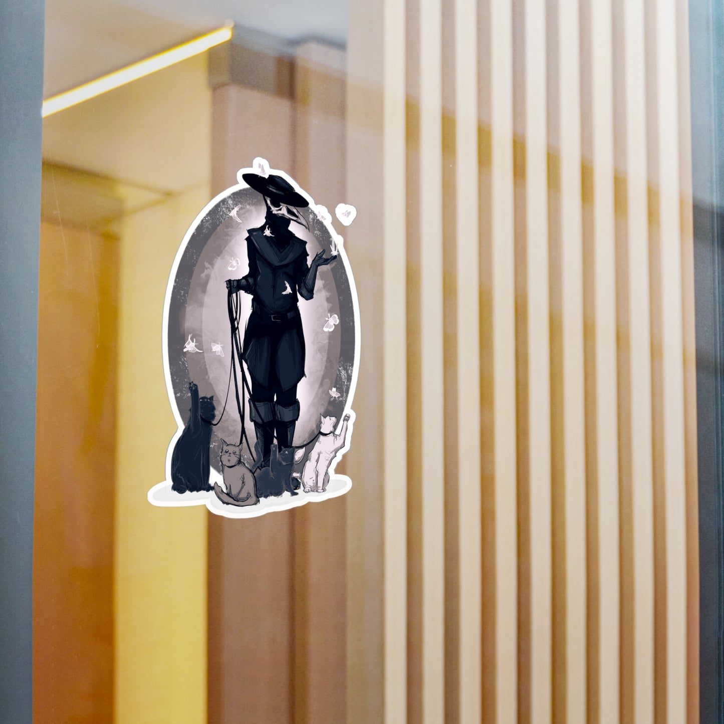 Nocturnal III Kiss-Cut Vinyl Decal