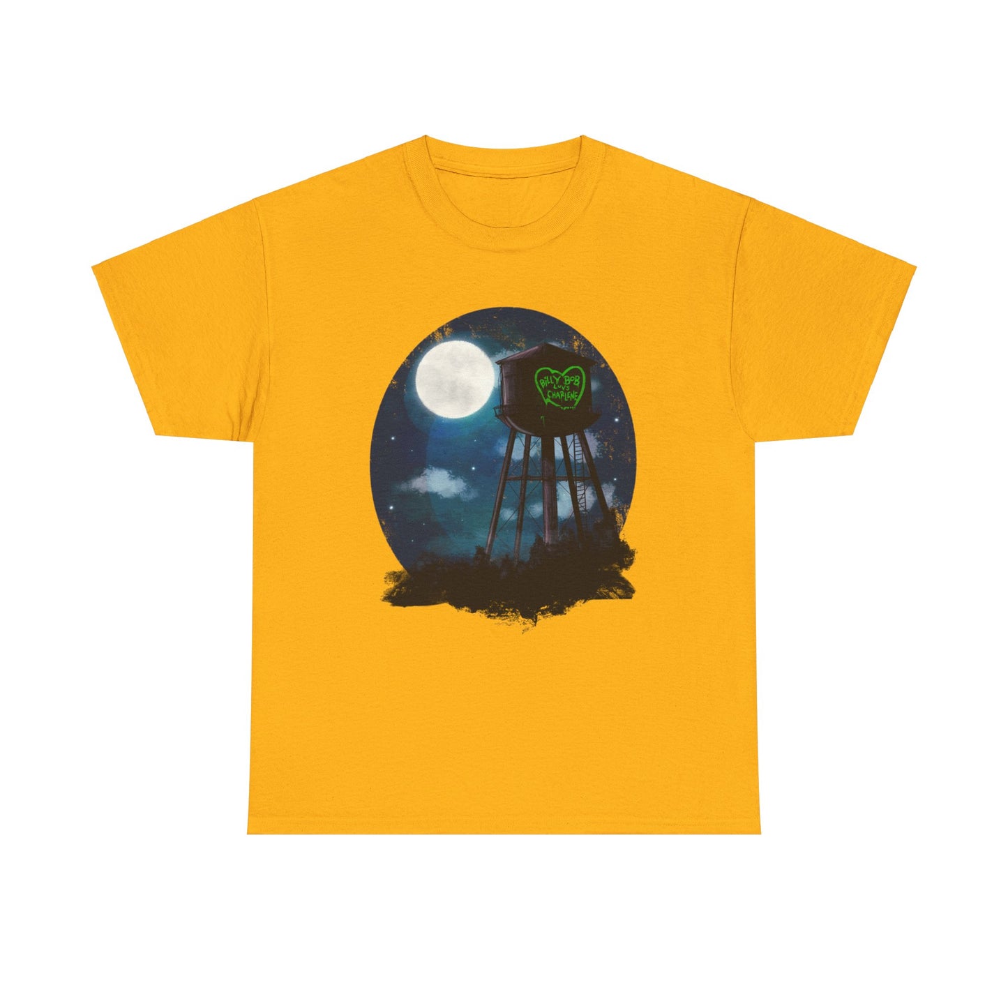 Billy Bob Loves Charlene Unisex Heavy Cotton Tee