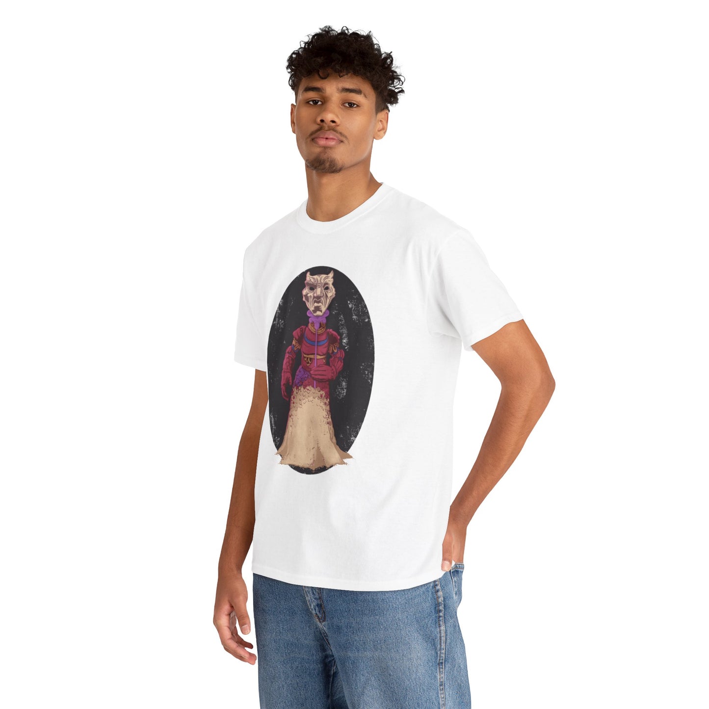 Mysterious Stranger Unisex Heavy Cotton Tee