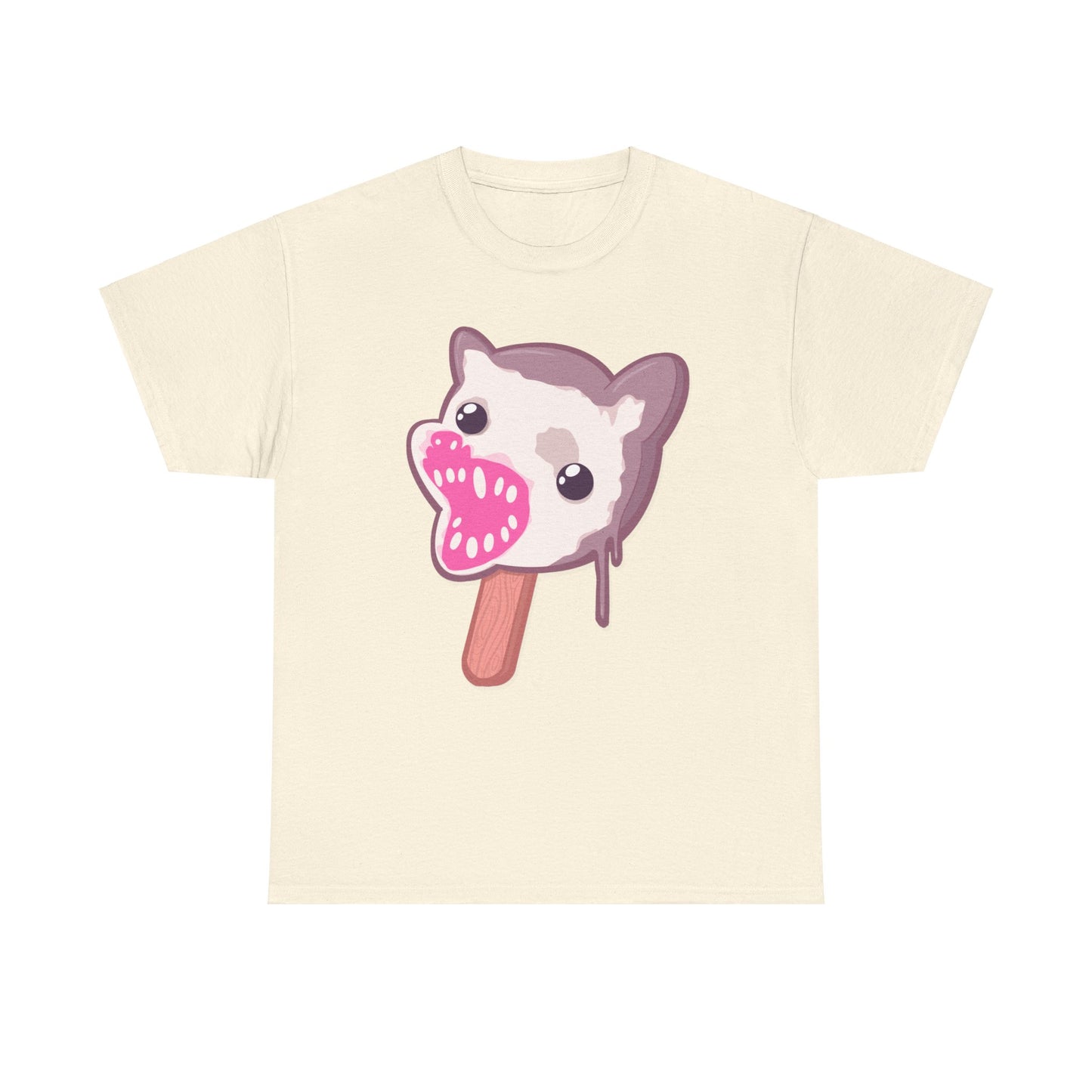 Opossum Popsicle Unisex Heavy Cotton Tee