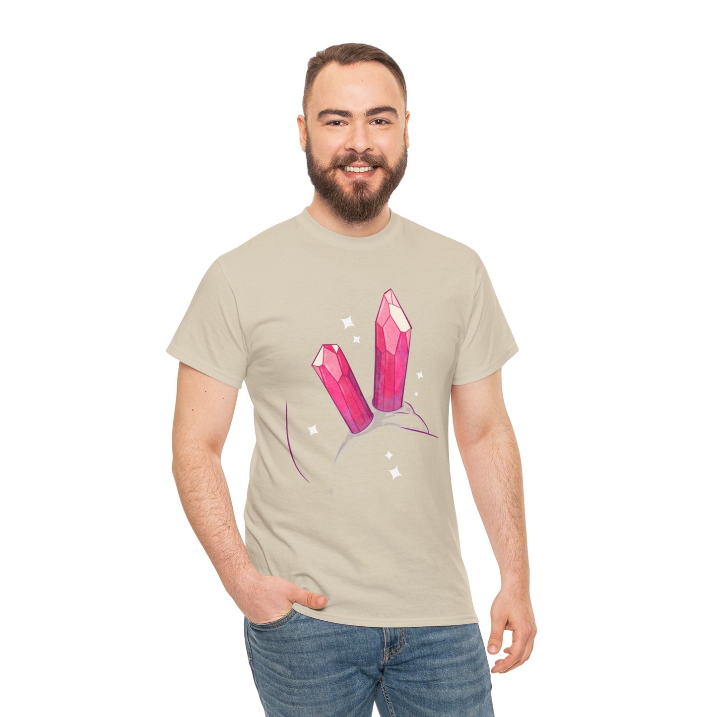Double Meditation Unisex Heavy Cotton Tee