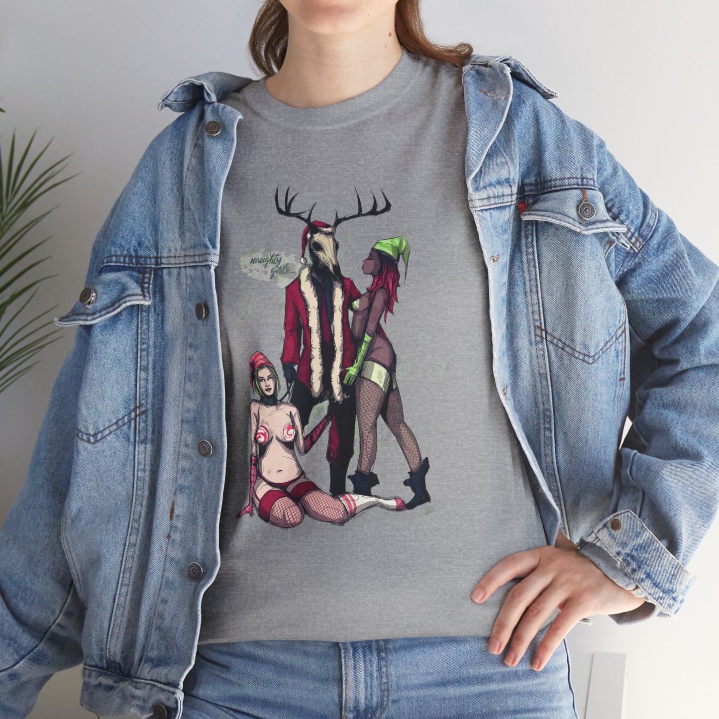 Deer Daddy Series 6: Daddy Claus Unisex Heavy Cotton Tee