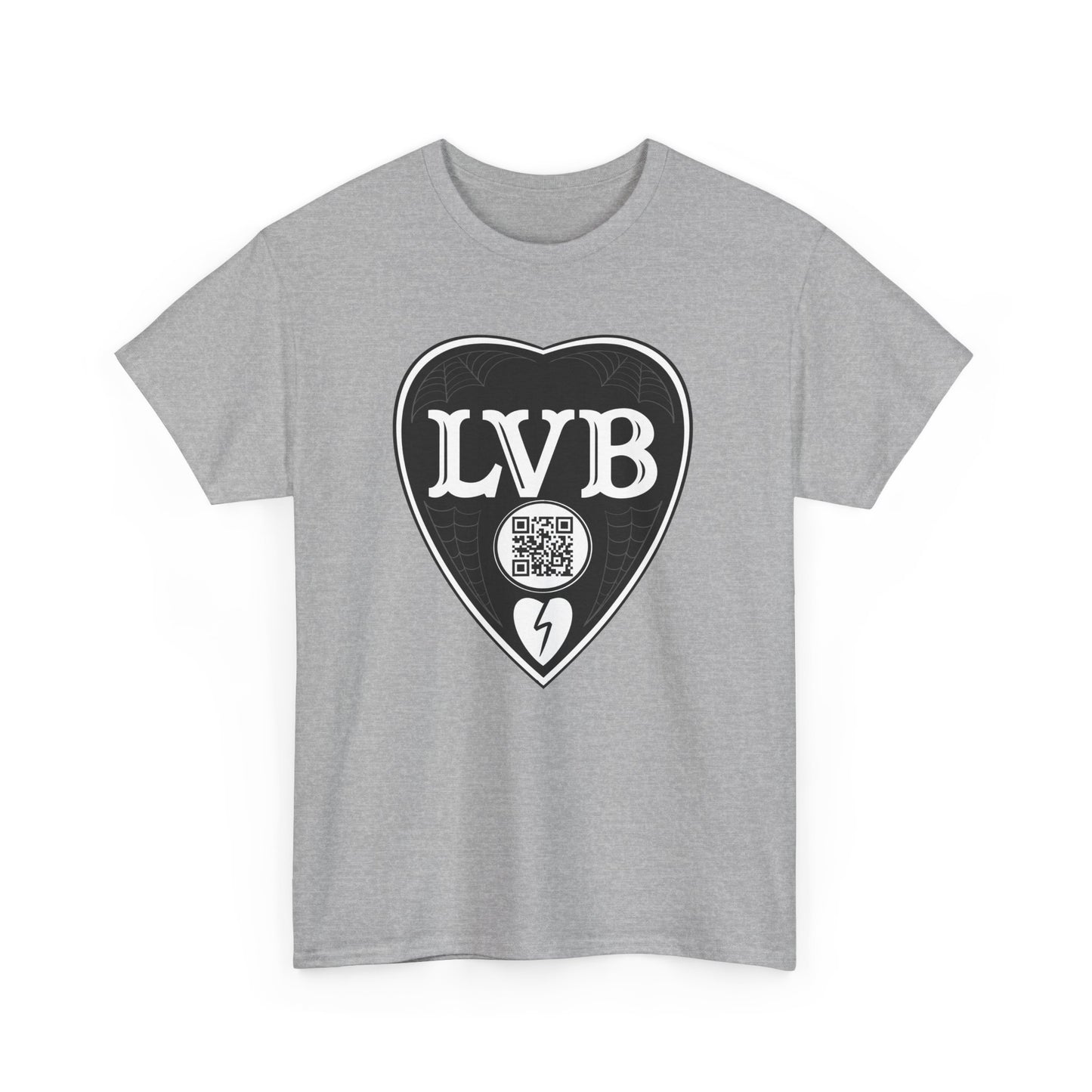 LVB Art Black & White Planchette Unisex Heavy Cotton Tee