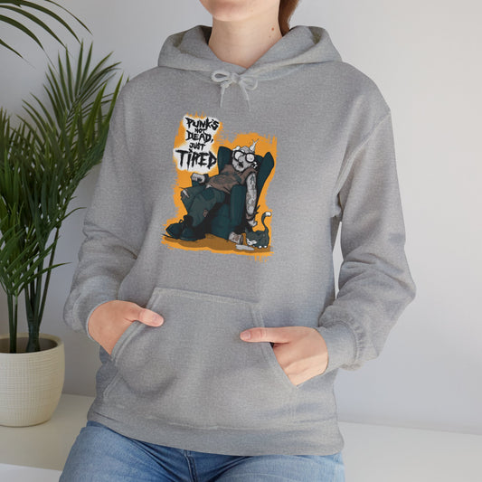 Punk's Not Dead Unisex Heavy Blend Hooded Sweatshirt