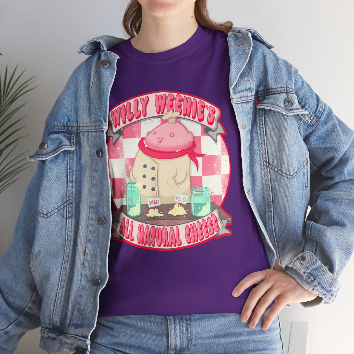 Willy Weenie's Unisex Heavy Cotton Tee